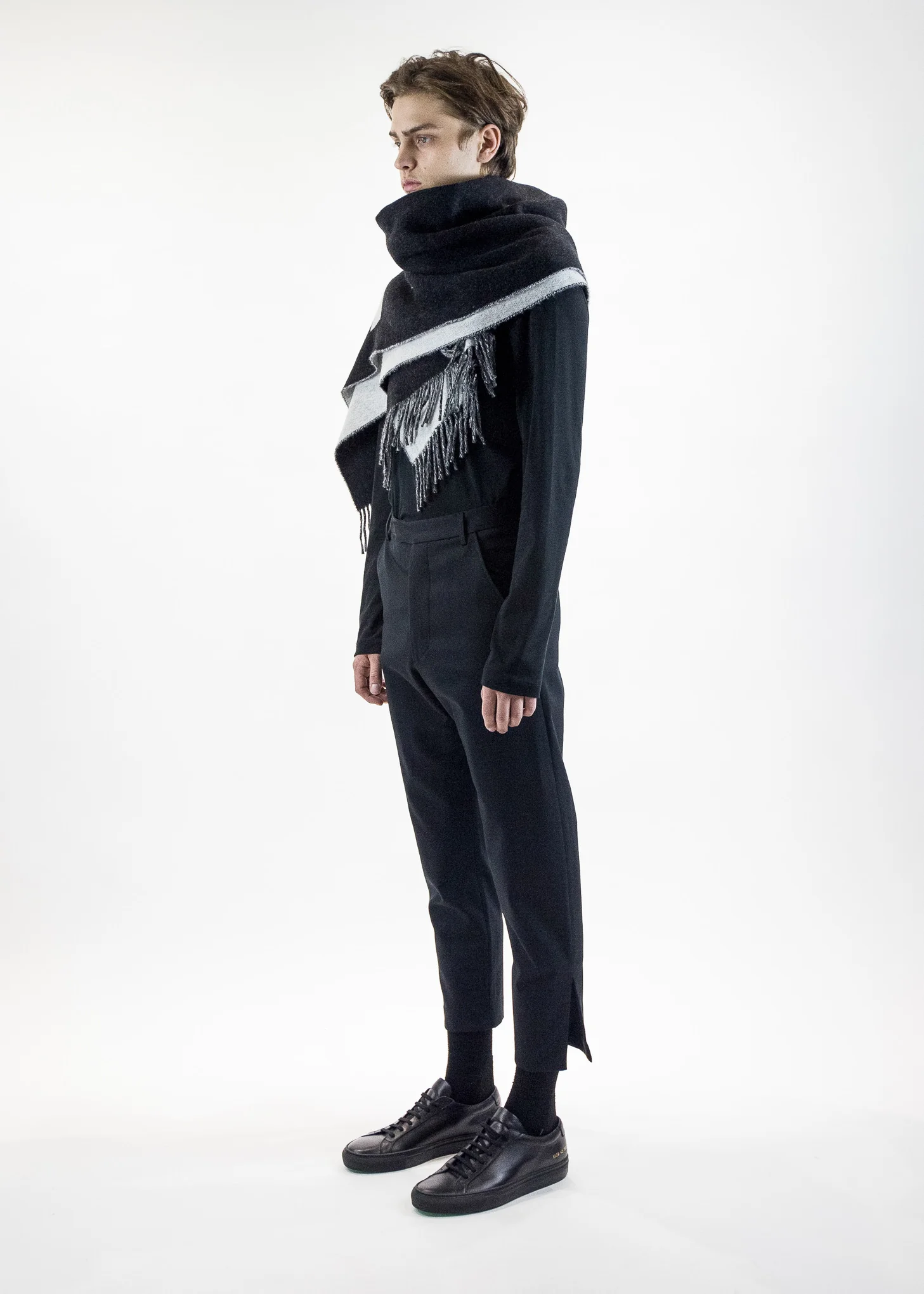 Magnolia Accent White Scarf - Image 4