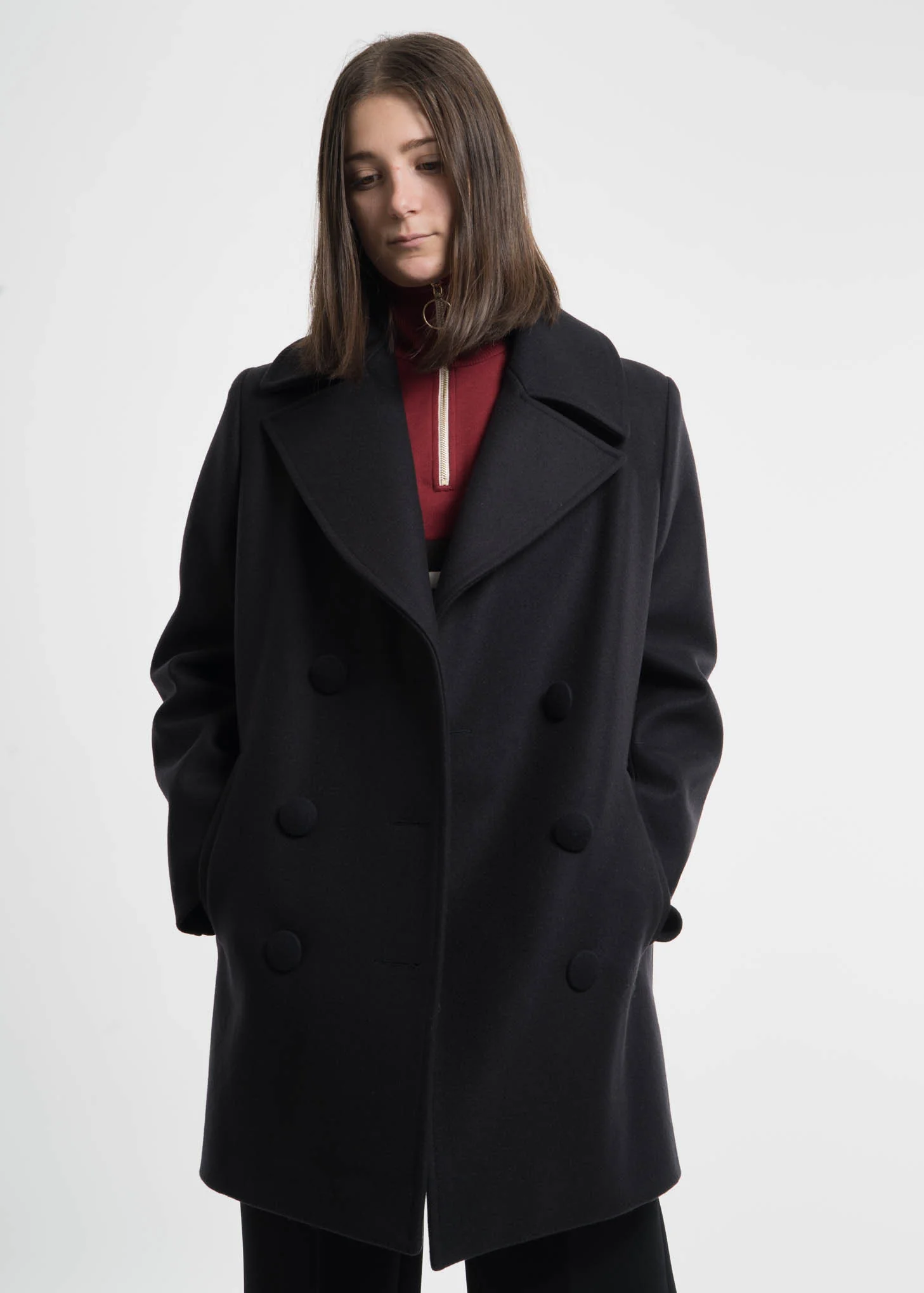 Mahaut Wool Coat - Image 3