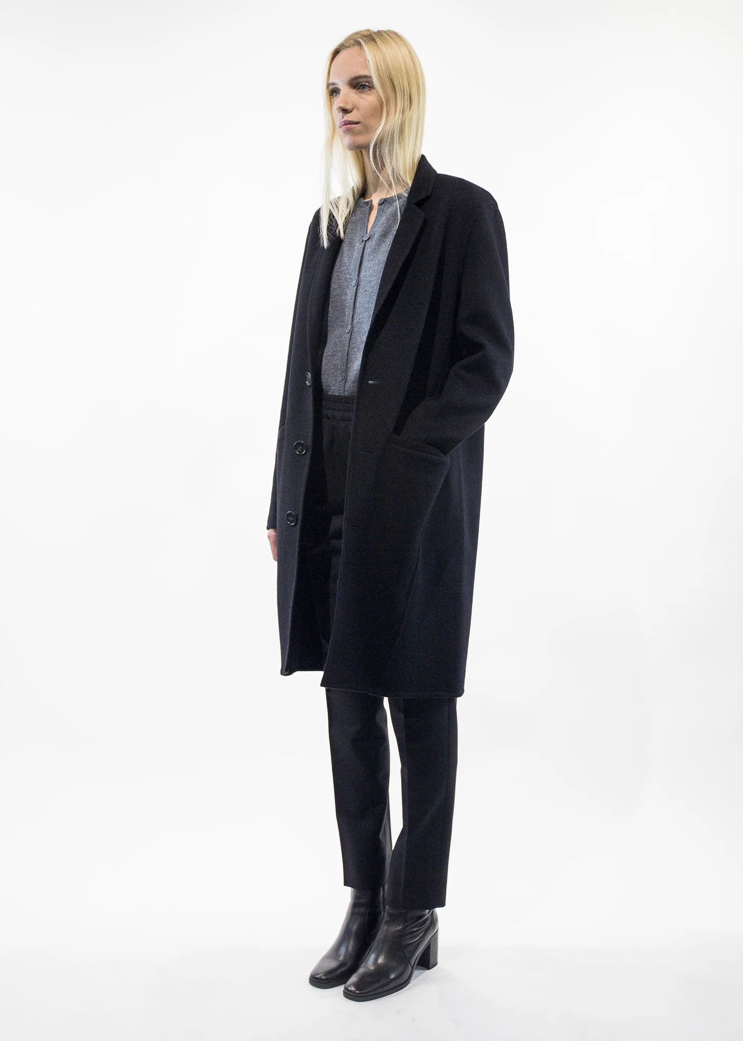 Martin Cashmere Wool Blend Coat