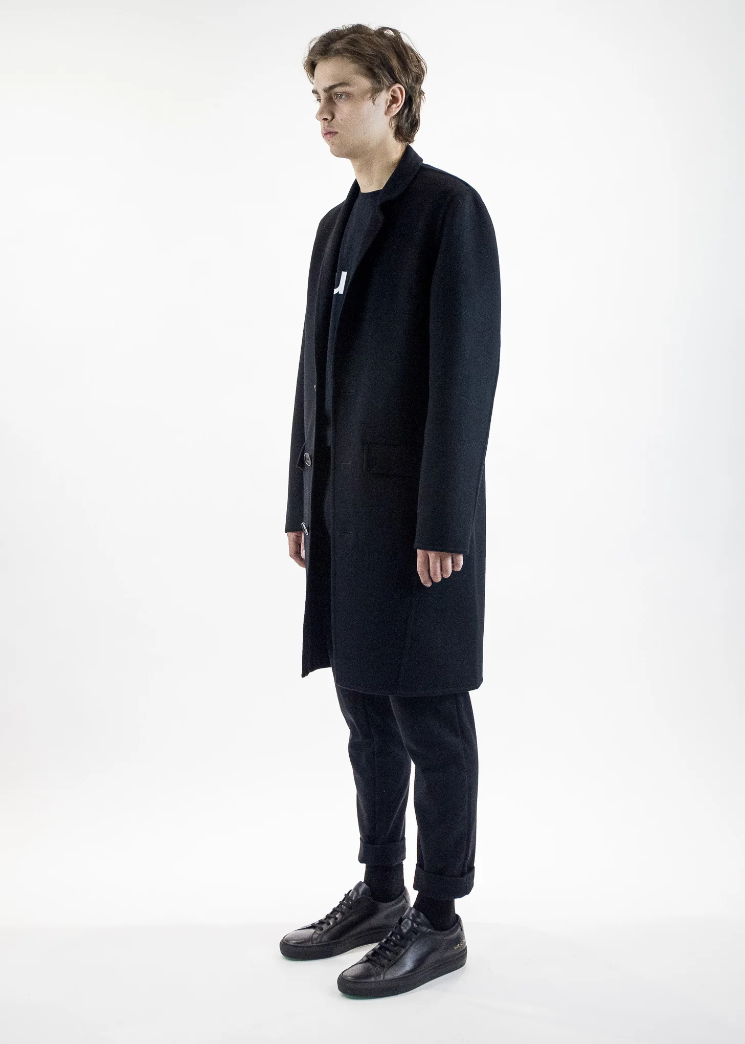 Martin Cashmere Wool Blend Coat - Image 4