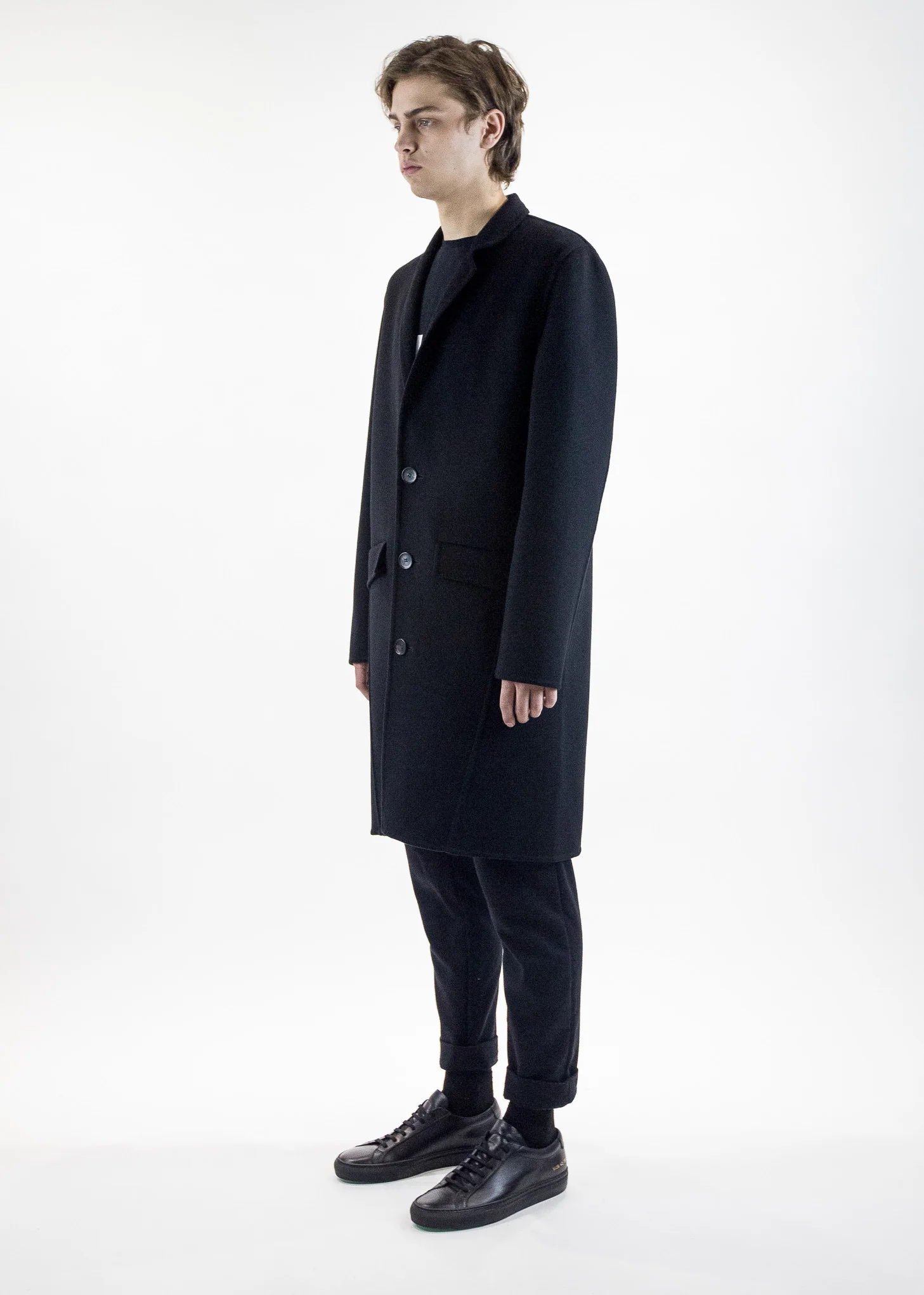 Martin Cashmere Wool Blend Coat - Image 6