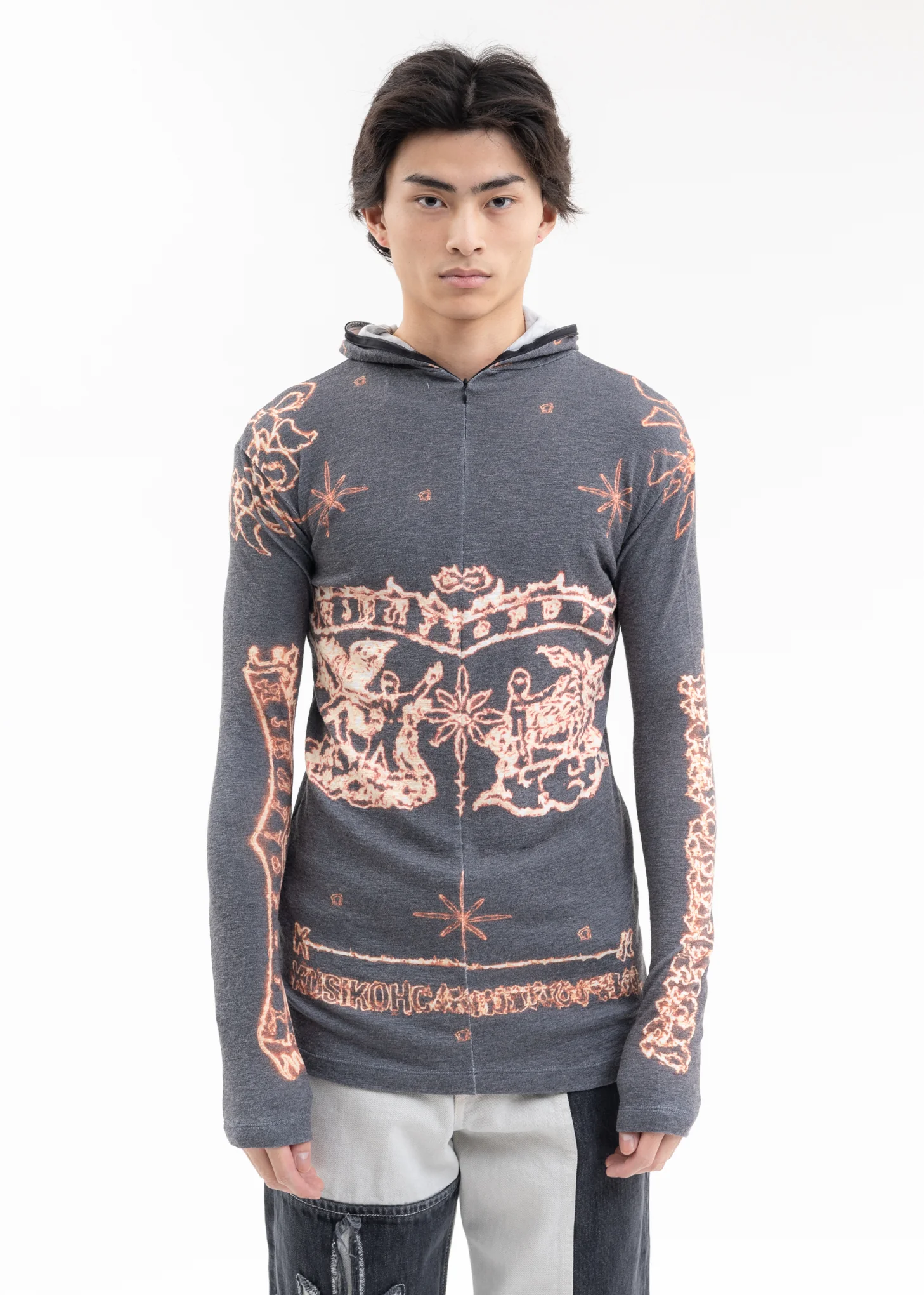 MASK PRINT TIGHT LS T-SHIRT - Image 9
