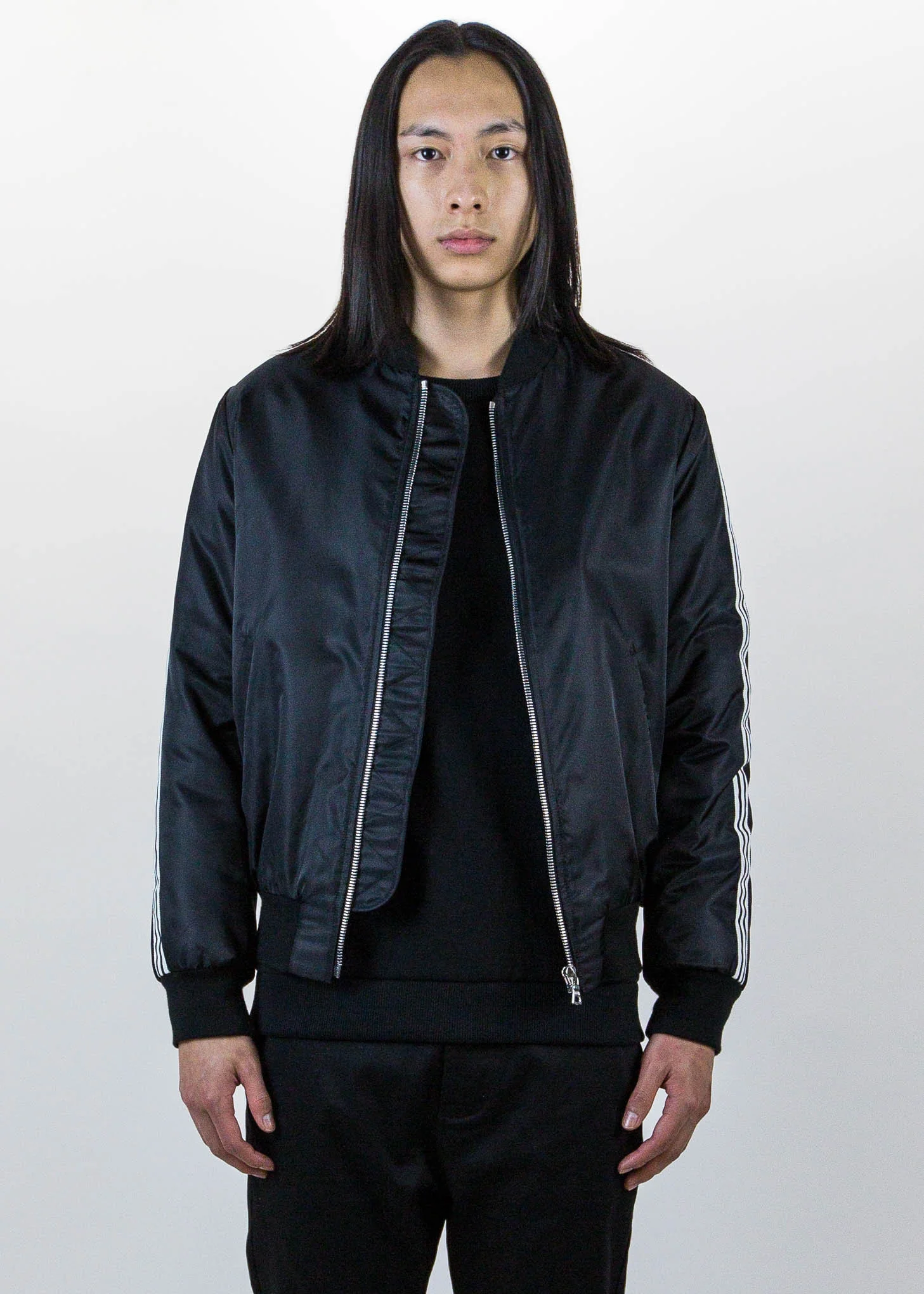 Mathys Stripe Nylon Bomber
