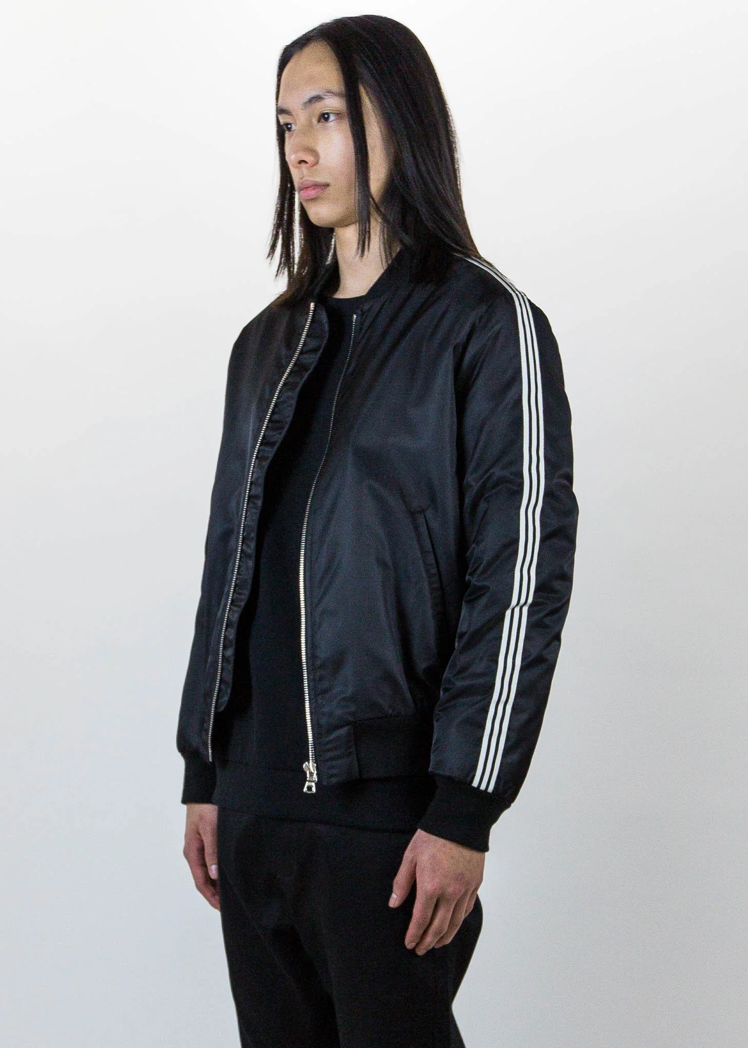 Mathys Stripe Nylon Bomber - Image 3