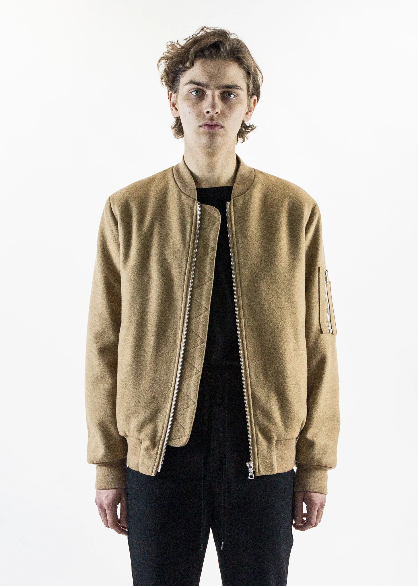 Mathys Wool Bomber - Image 3