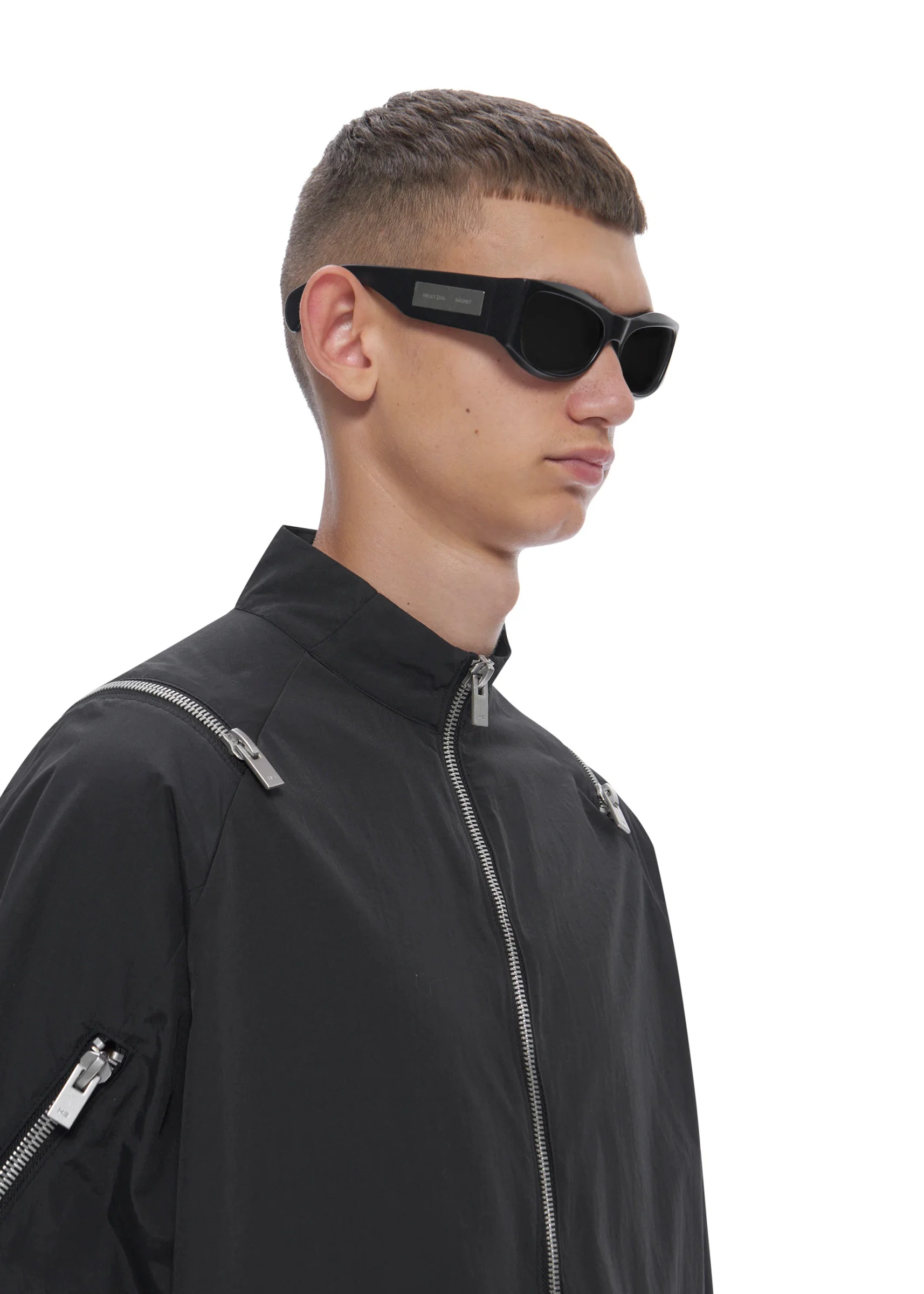 MATTE BLACK AETHER SUNGLASSES - Image 4