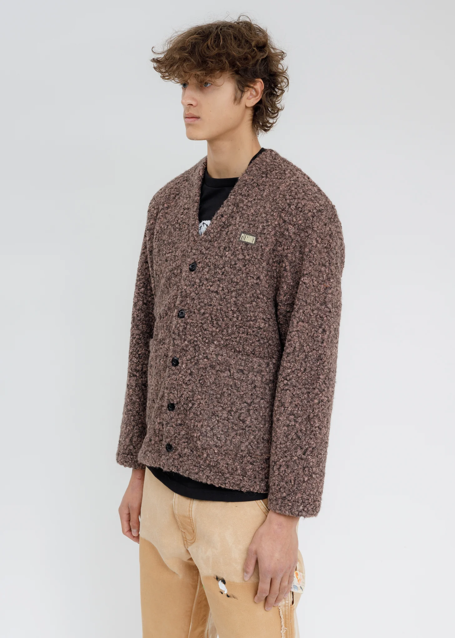Mauve Creation Cardigan - Image 3