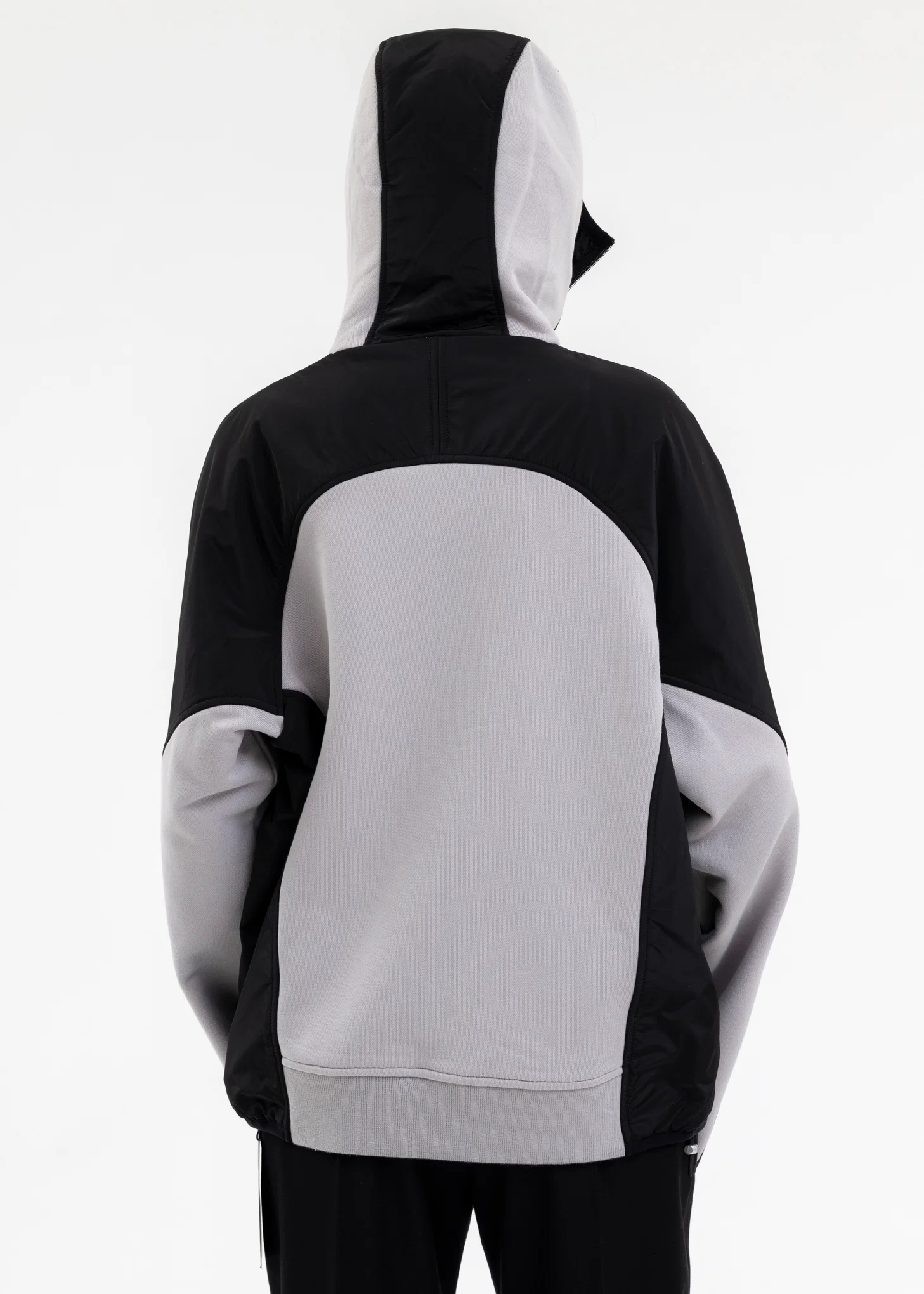 MEDIUM GREY EMPEDOCLES TECHNICAL HOODIE - Image 2