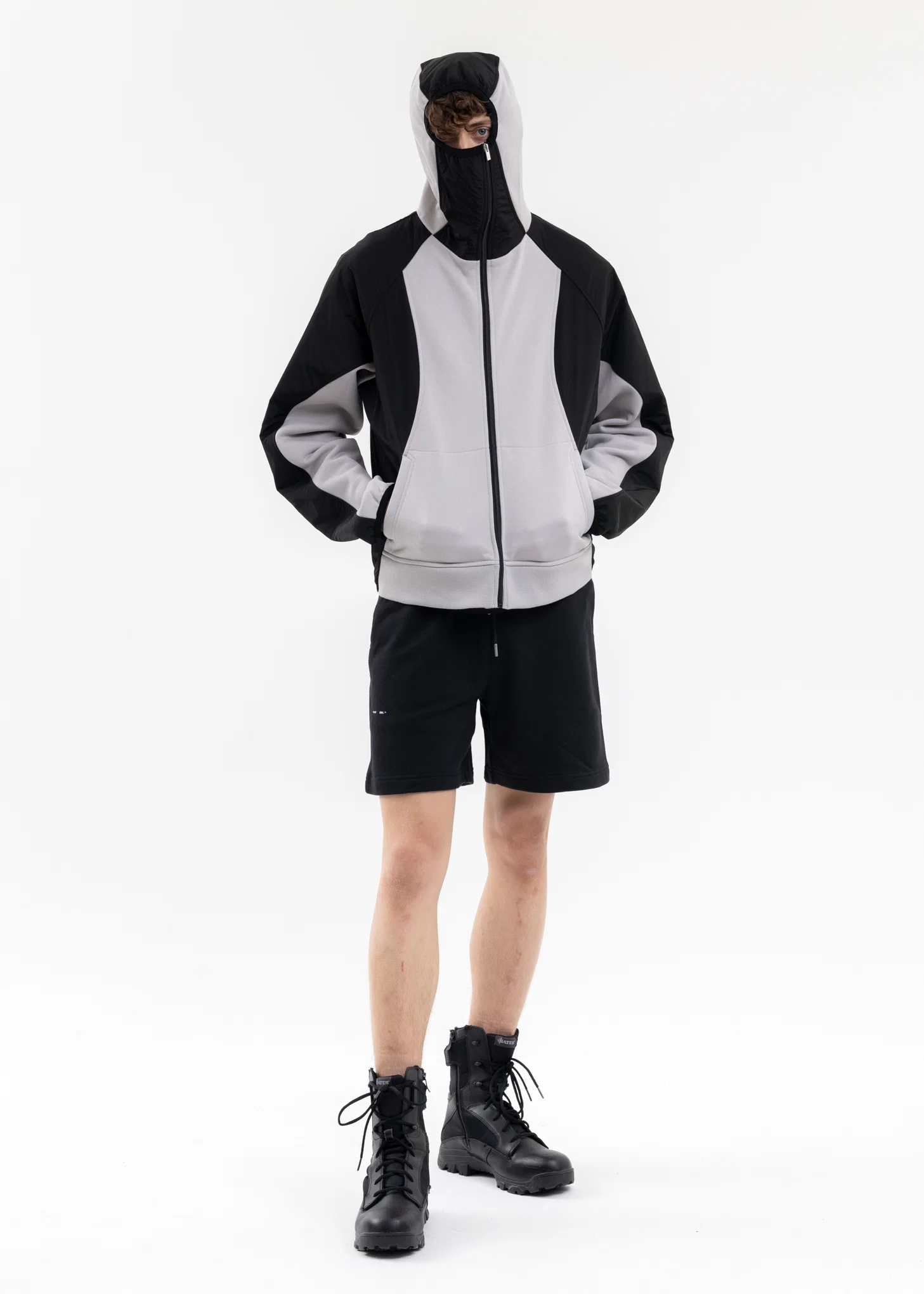 MEDIUM GREY EMPEDOCLES TECHNICAL HOODIE - Image 6