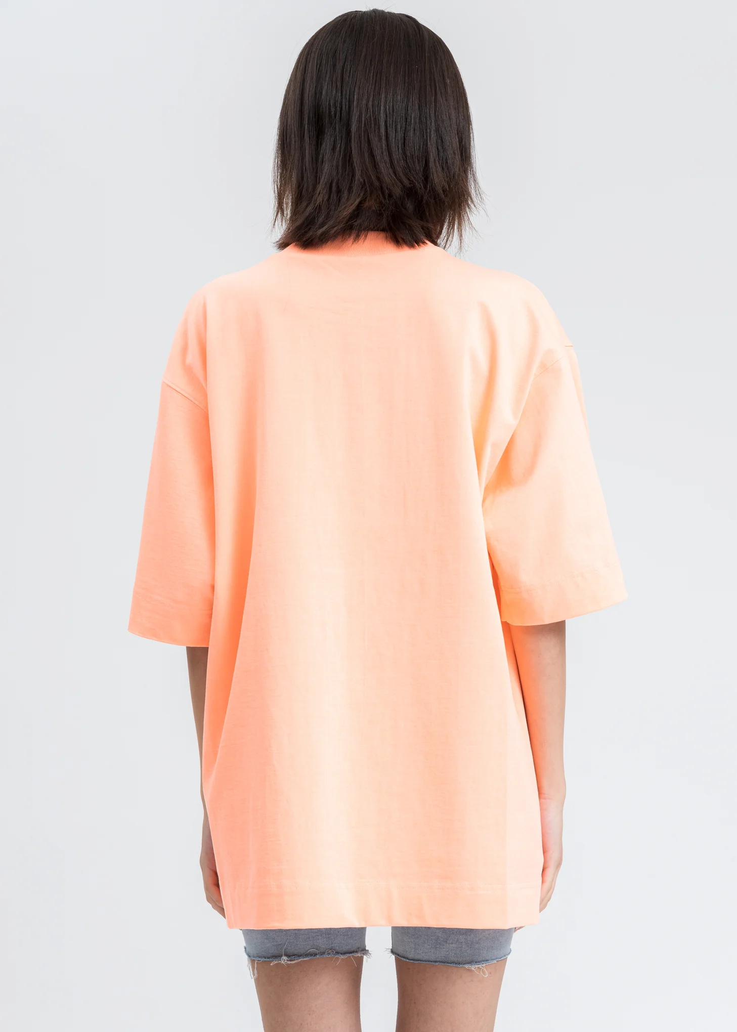 Melange And Neon Orange Reversible Gig T-shirt - Image 10