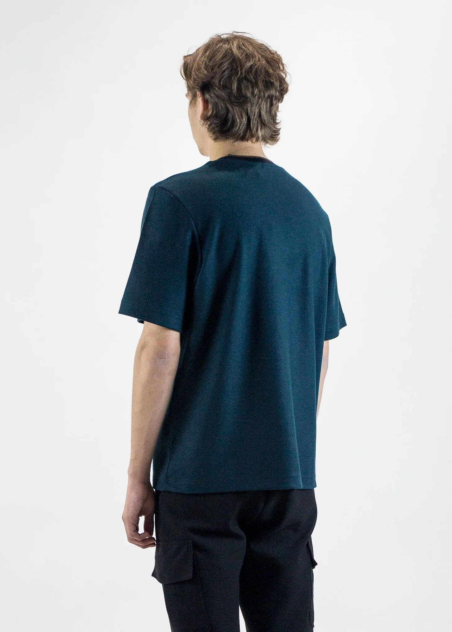 Miles Boxy Japanese Wool Tee - Image 4