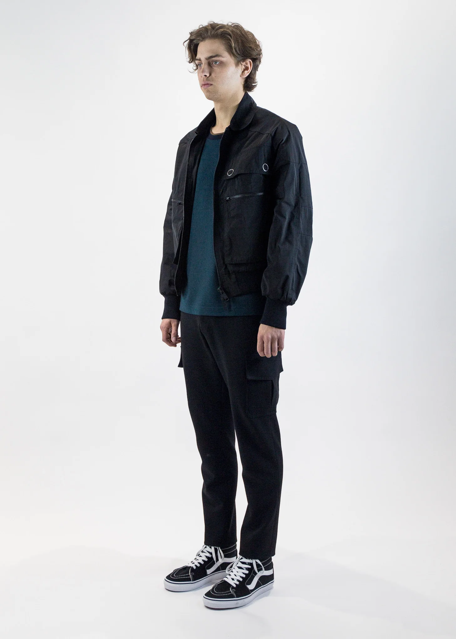 Miles Boxy Japanese Wool Tee - Image 5