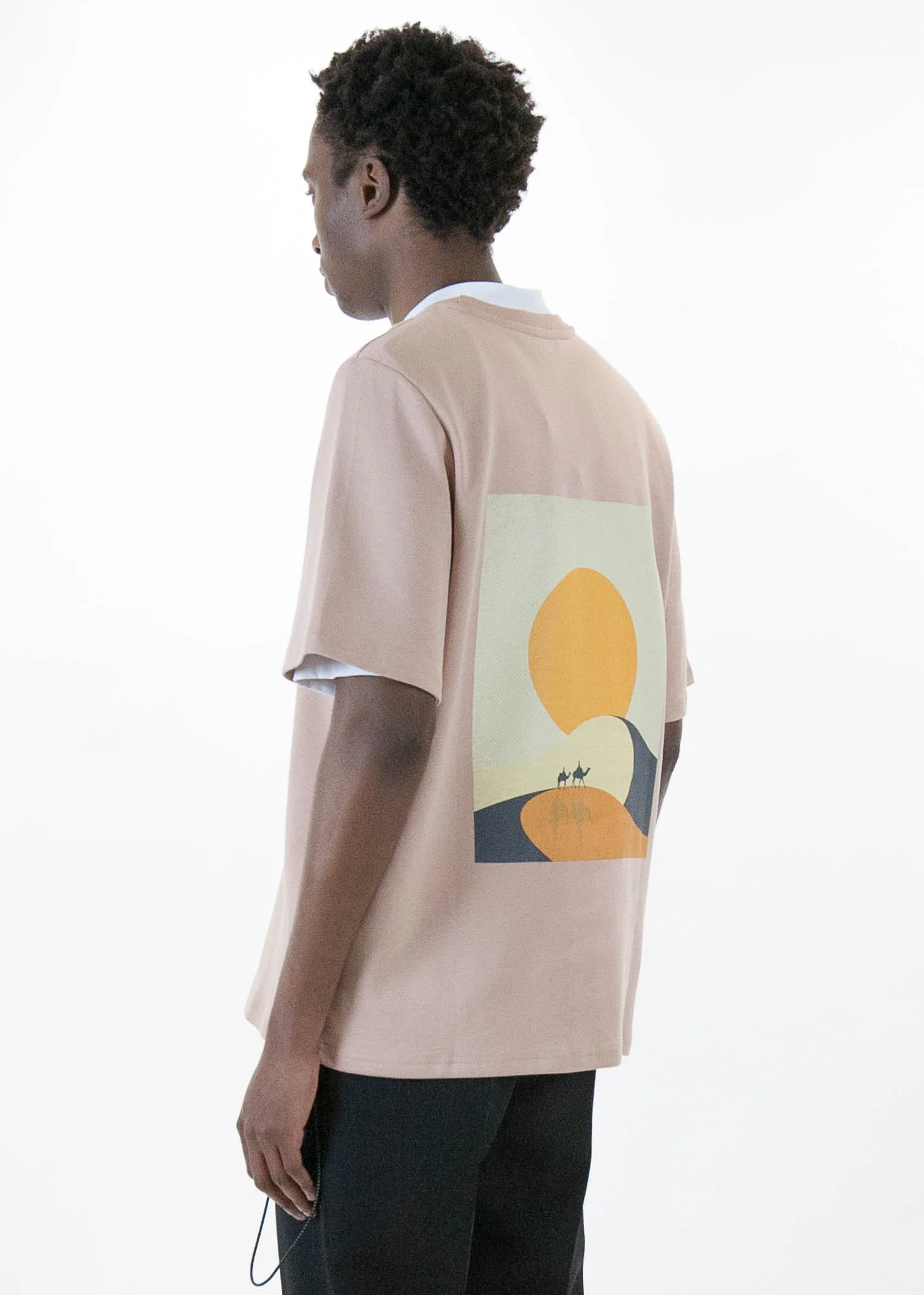 Miles Printed Short Sleeve Sweatshirt - Image 4