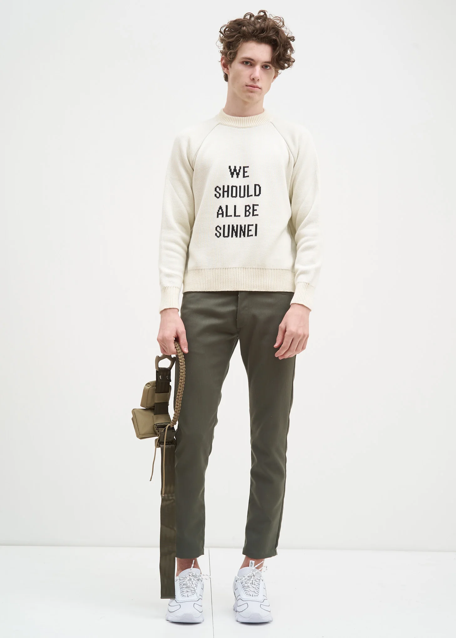 Military Green Skinny Pants - Image 2