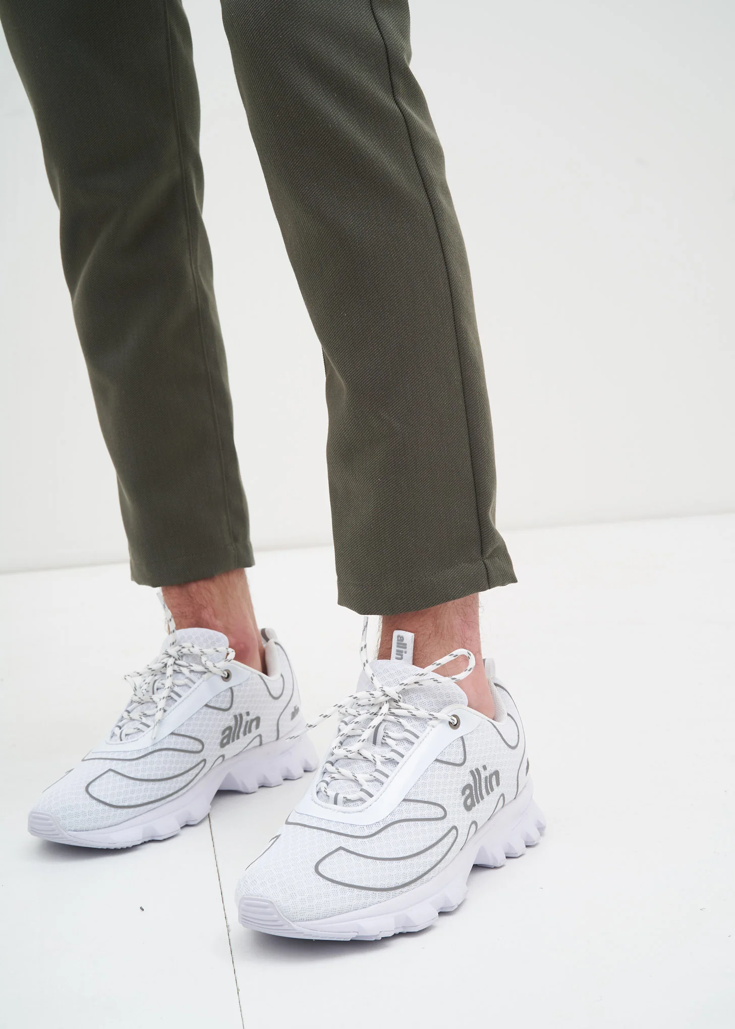 Military Green Skinny Pants - Image 6