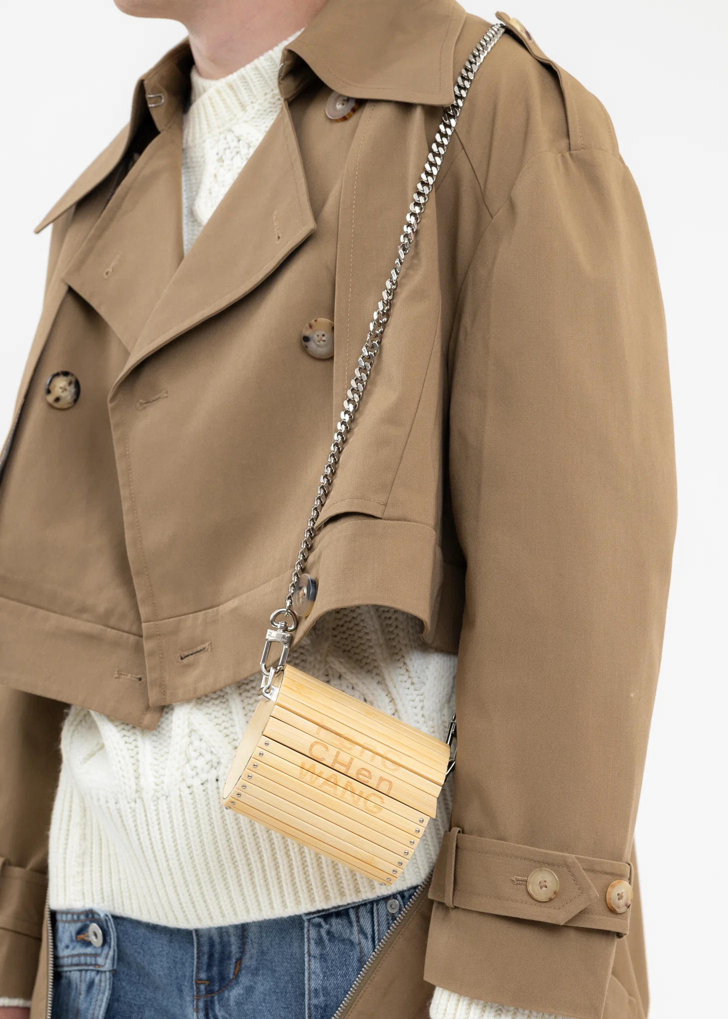 MINI CROSSBODY BAMBOO BAG - Image 2