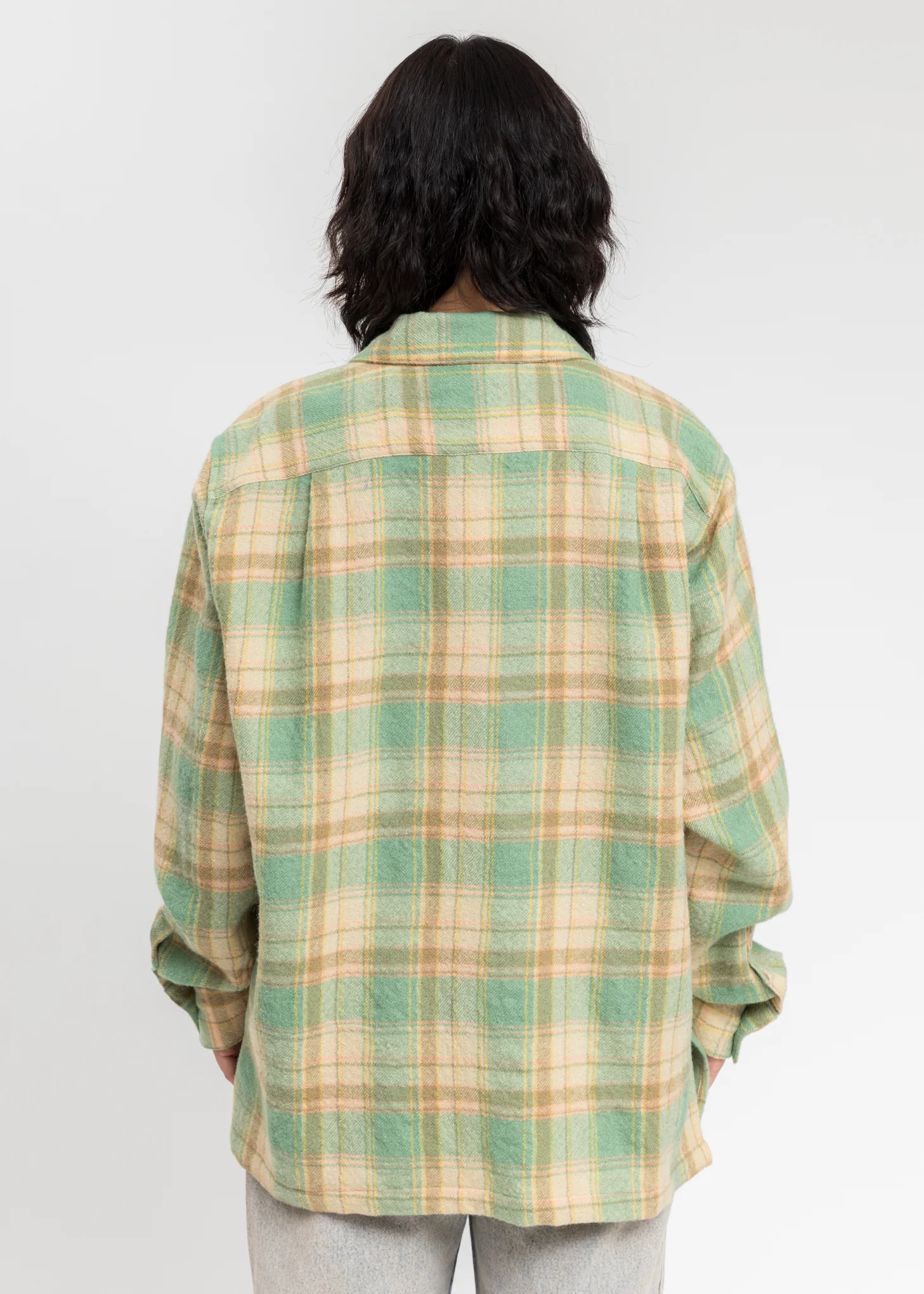 Mint Check Shirt With My Doll - Image 4