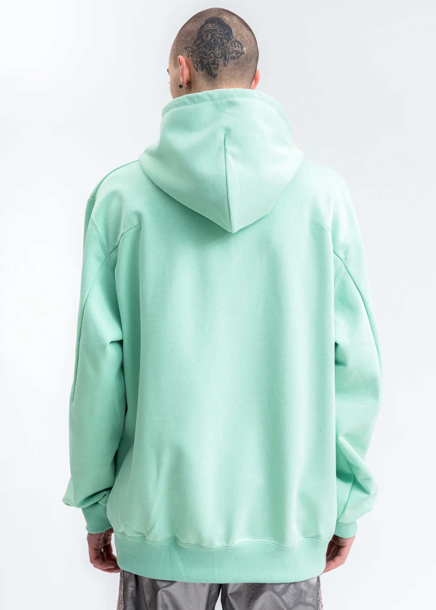 Mint Not Anniversary Embroidery Hoodie - Image 4