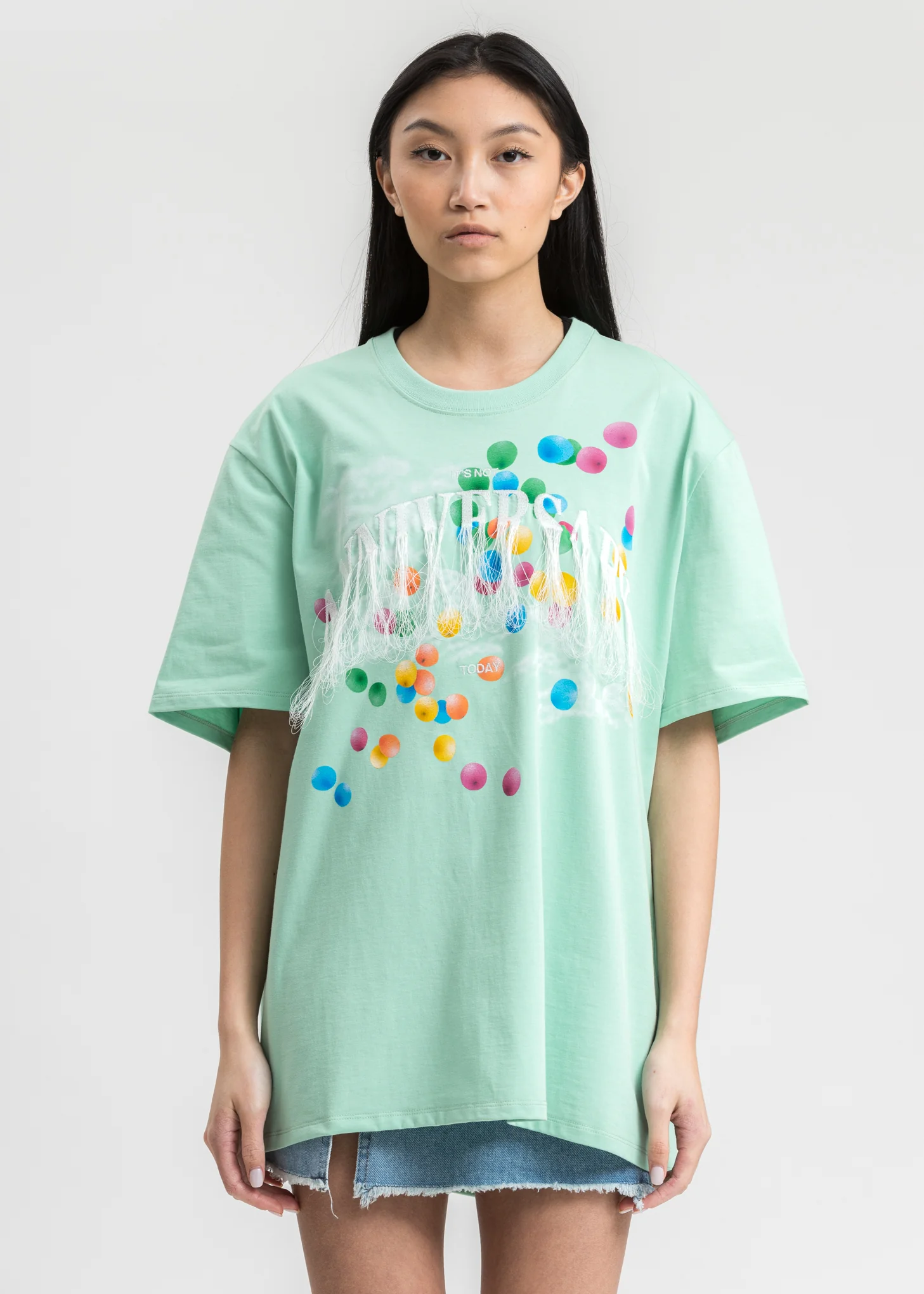 Mint Not Anniversary Embroidery T-Shirt