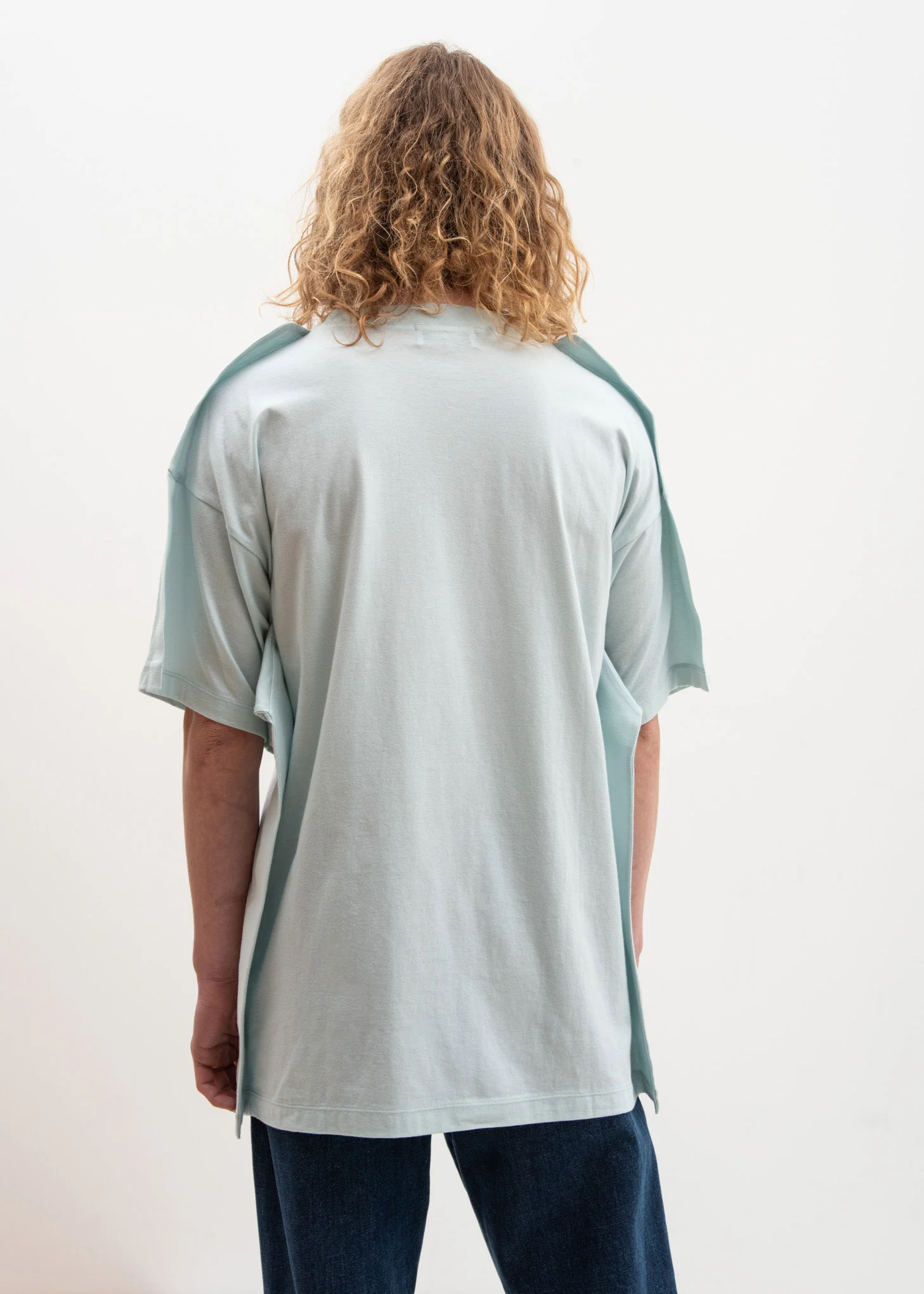 Mint Oversized Fin T-Shirt - Image 4