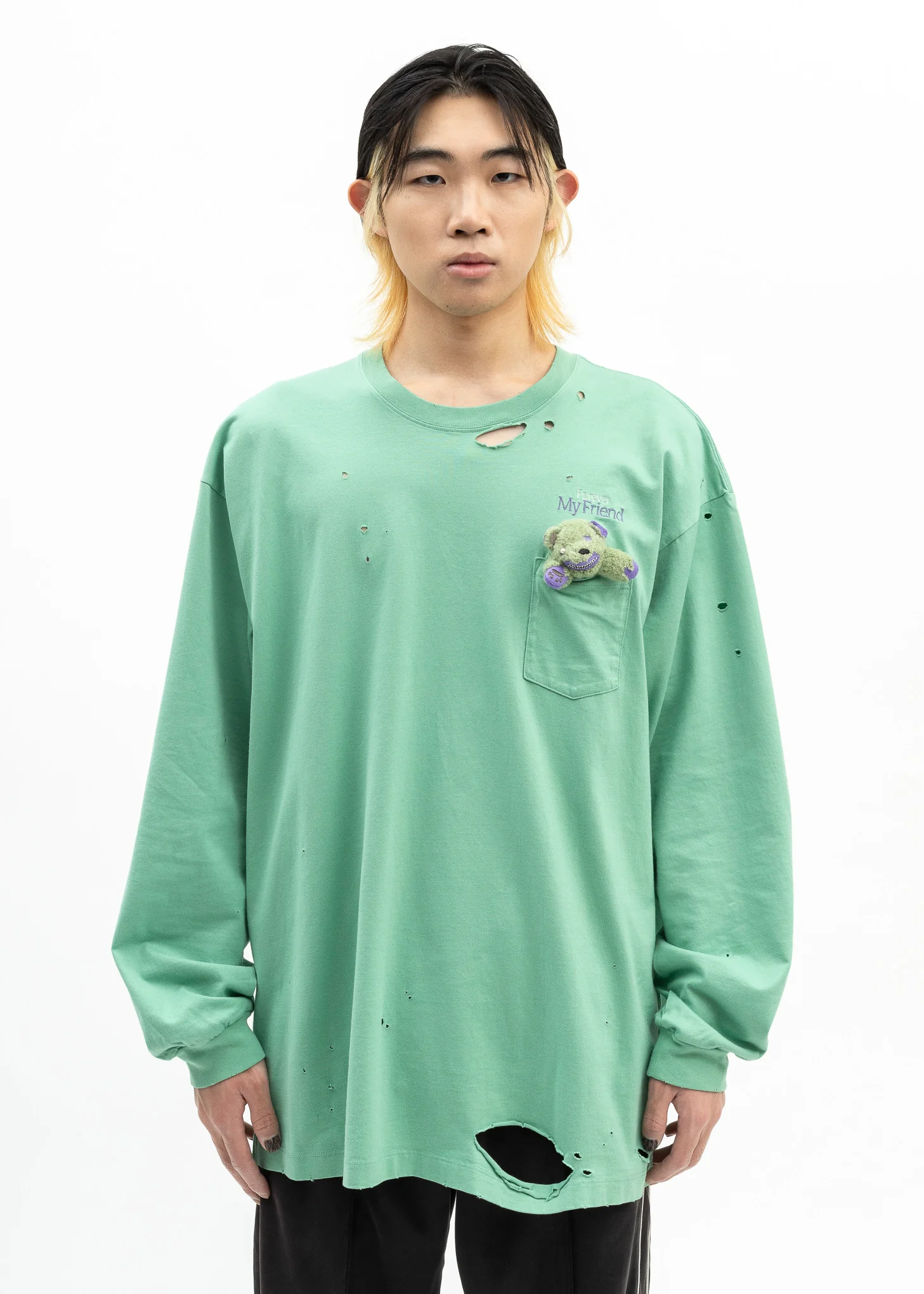 MINT T-SHIRT WITH MY FRIEND