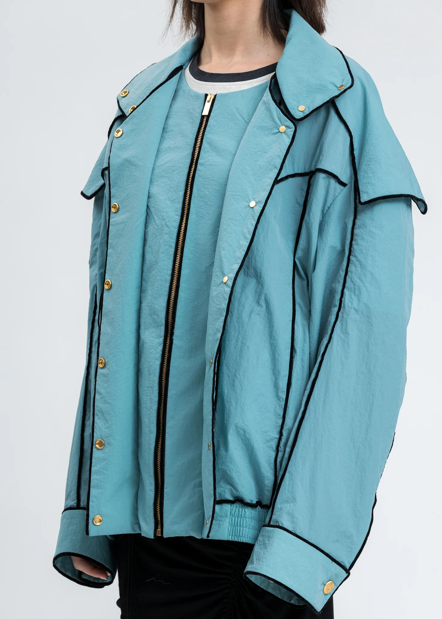 Mint Velvet Lining Bomber Jacket - Image 6