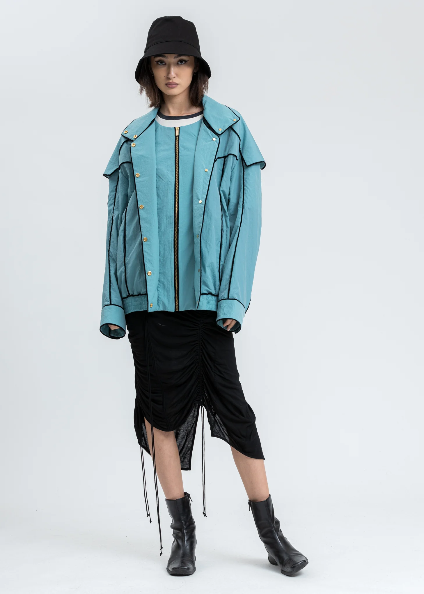 Mint Velvet Lining Bomber Jacket - Image 7