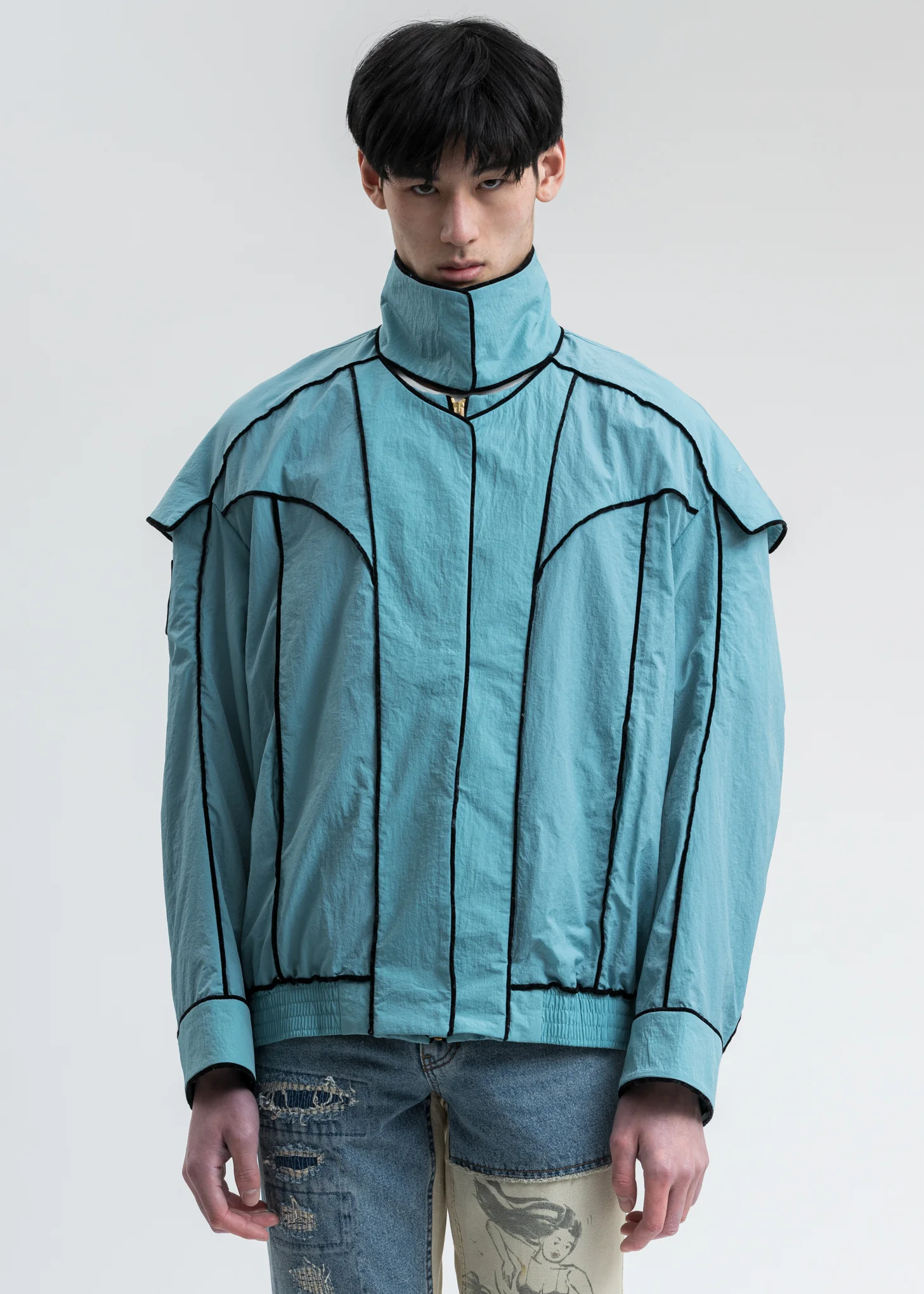 Mint Velvet Lining Bomber Jacket - Image 3
