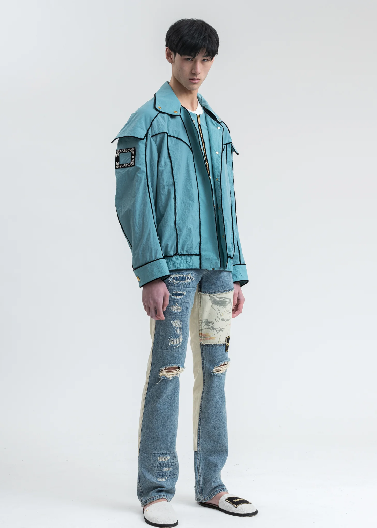 Mint Velvet Lining Bomber Jacket - Image 7