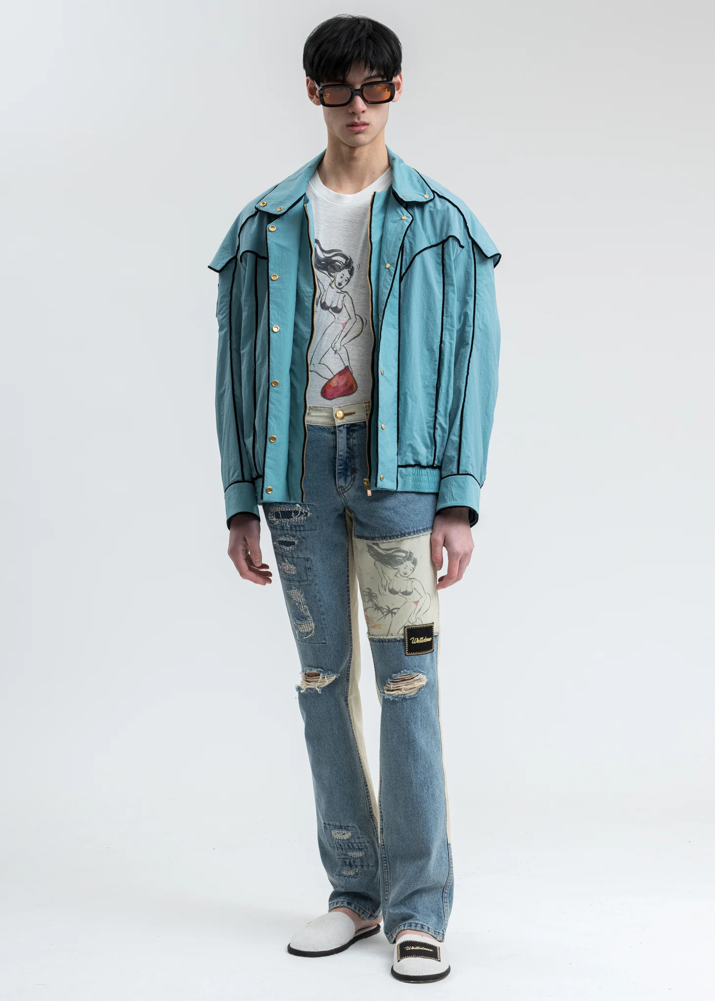 Mint Velvet Lining Bomber Jacket - Image 8