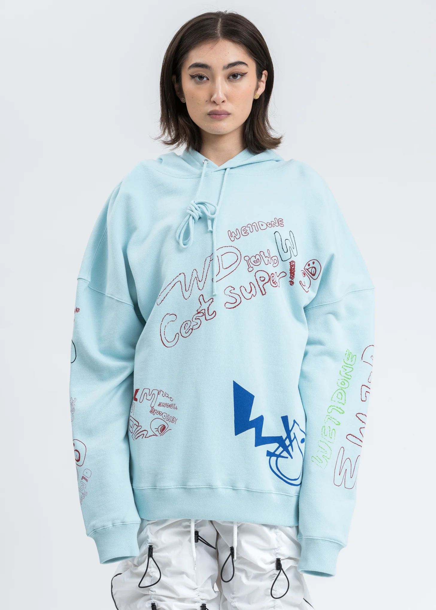 Mint WD Graffiti Version 1 Hoodie