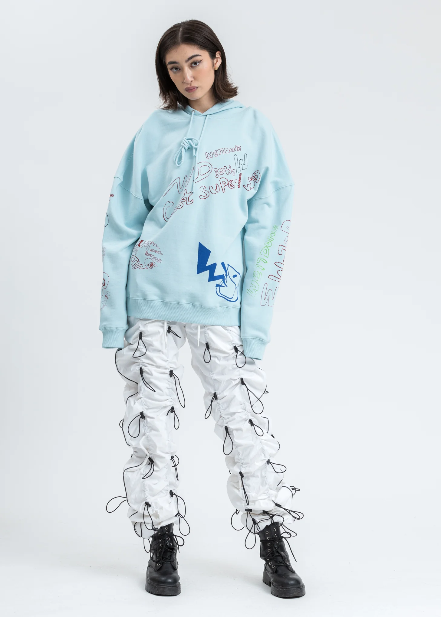 Mint WD Graffiti Version 1 Hoodie - Image 5