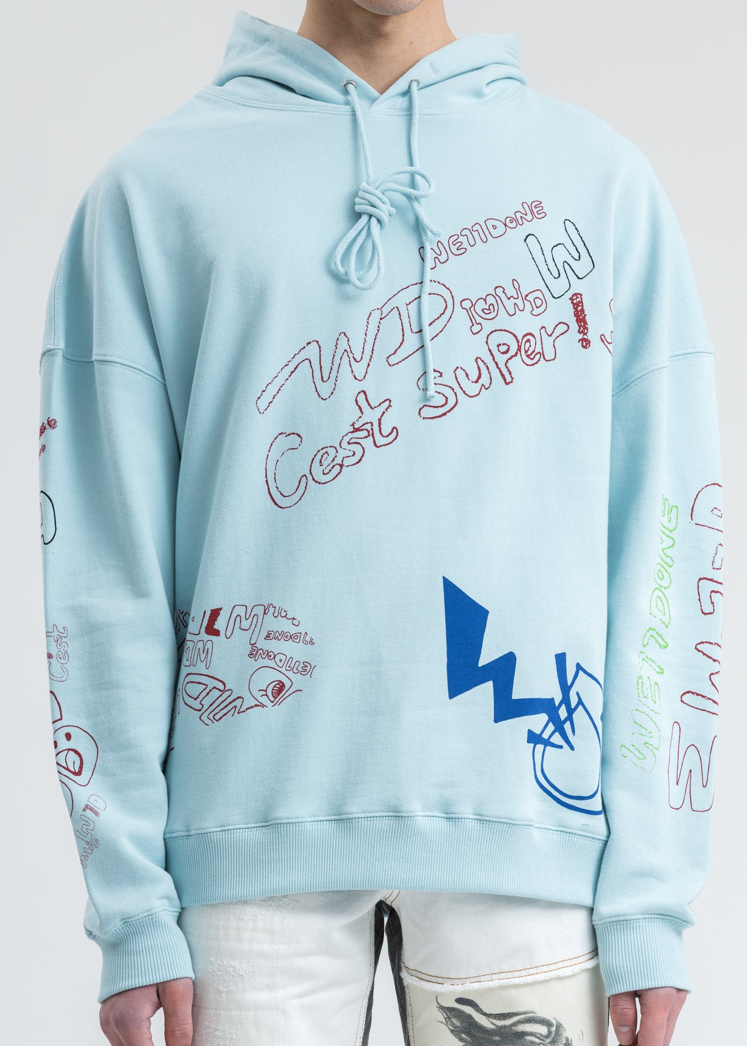 Mint WD Graffiti Version 1 Hoodie - Image 5