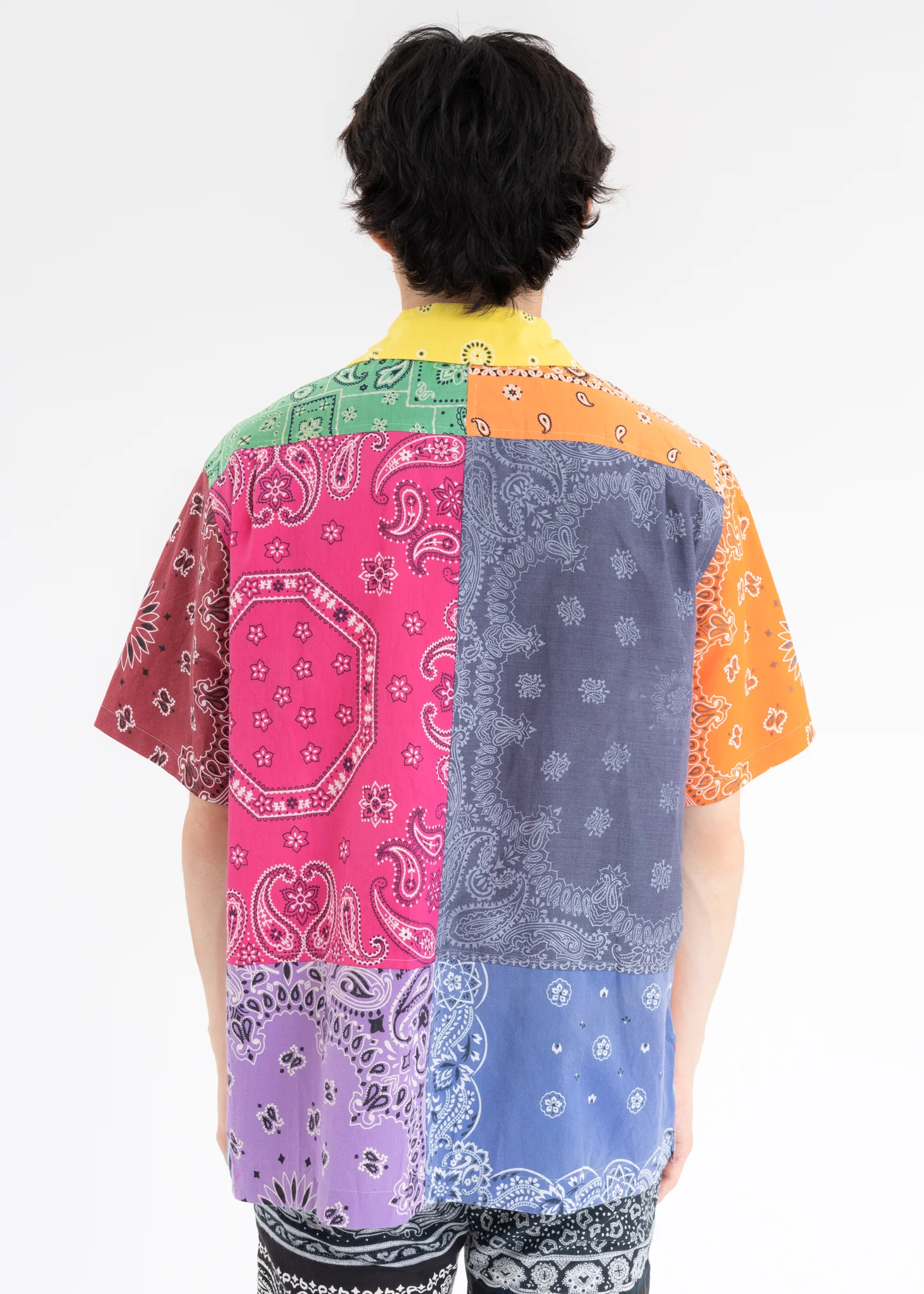 Mix BANDANA PATCHWORK SHIRT SS - Image 2