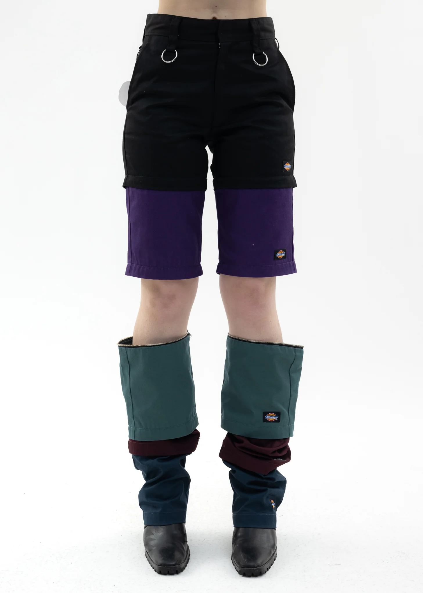 Mix Color KIDILL × Dickies Five Hem Zip Pants - Image 7
