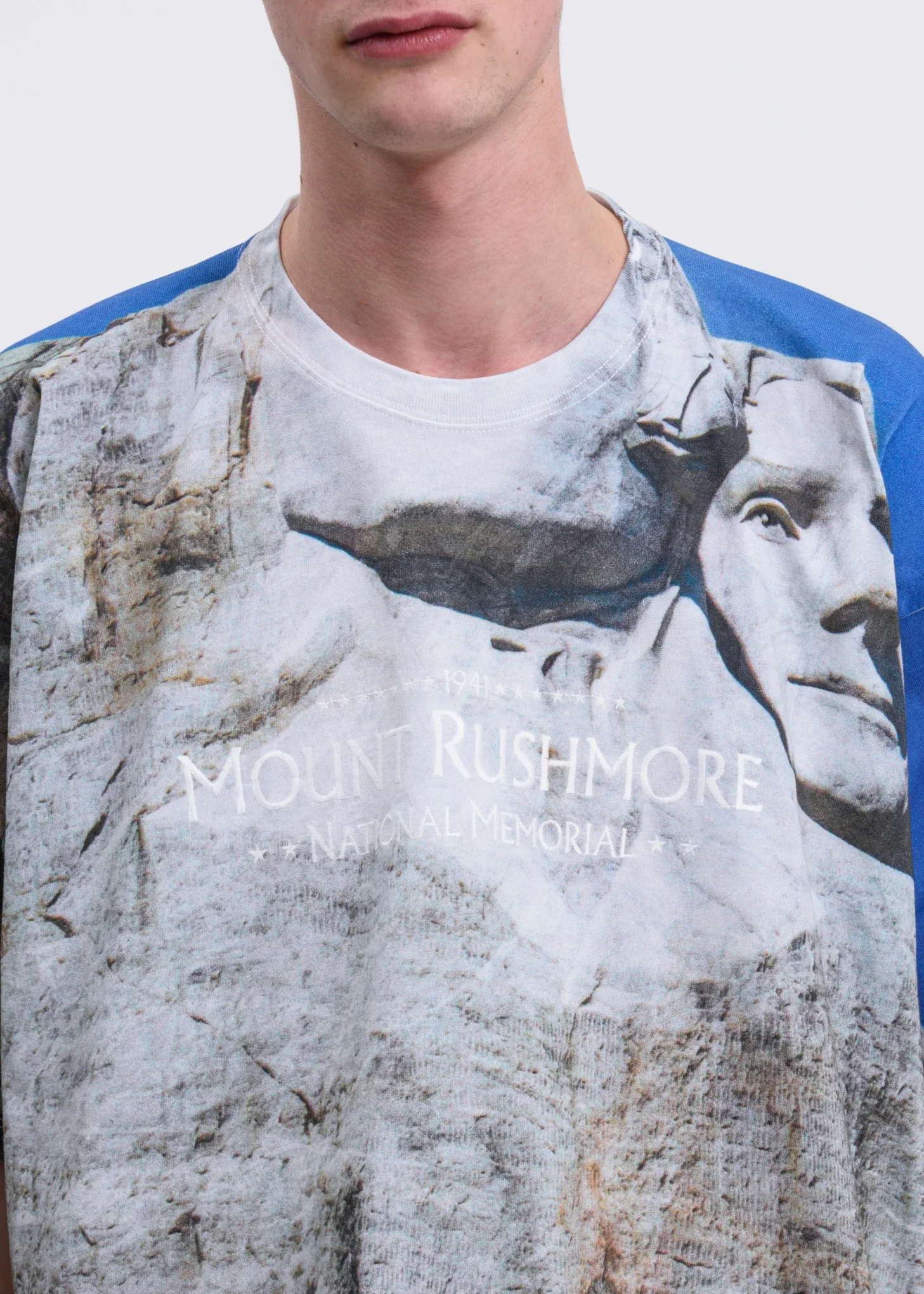 Rushmore Faceout Tourist T-Shirt - Image 5