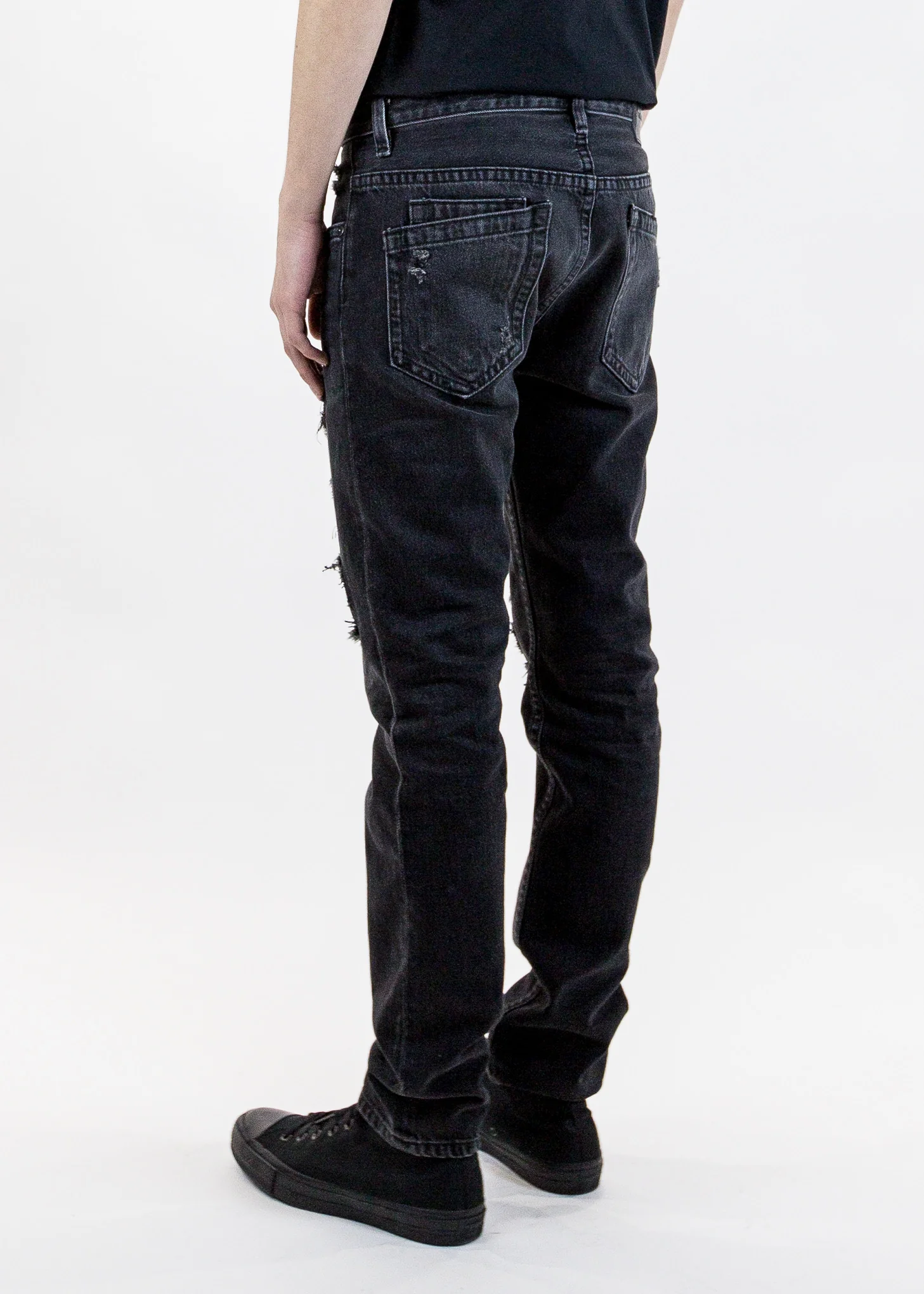 Mr 87 Black Destroy Jean - Image 4