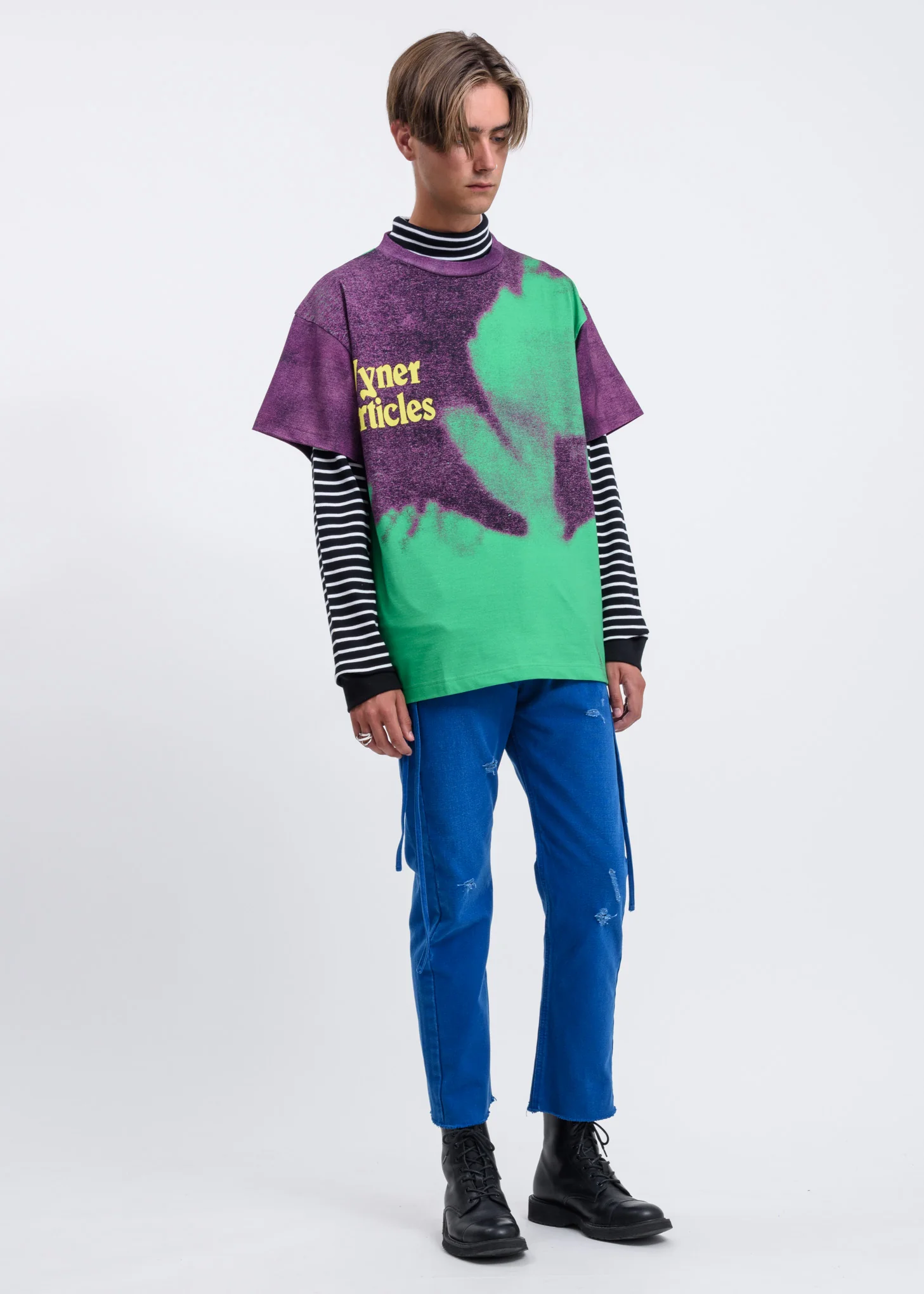 Multi Agatha Digital Print T-Shirt - Image 6
