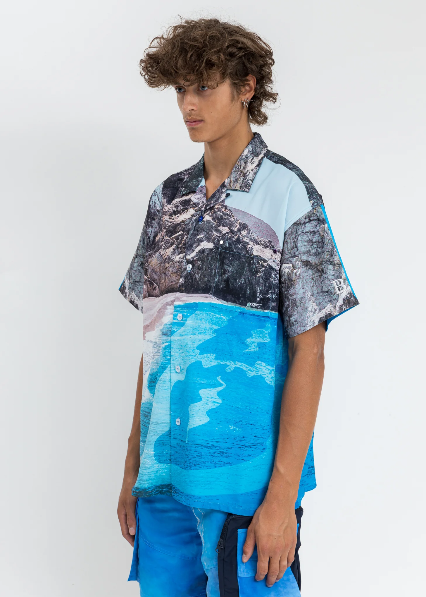 Multi Beach Printed Shirt - Image 3
