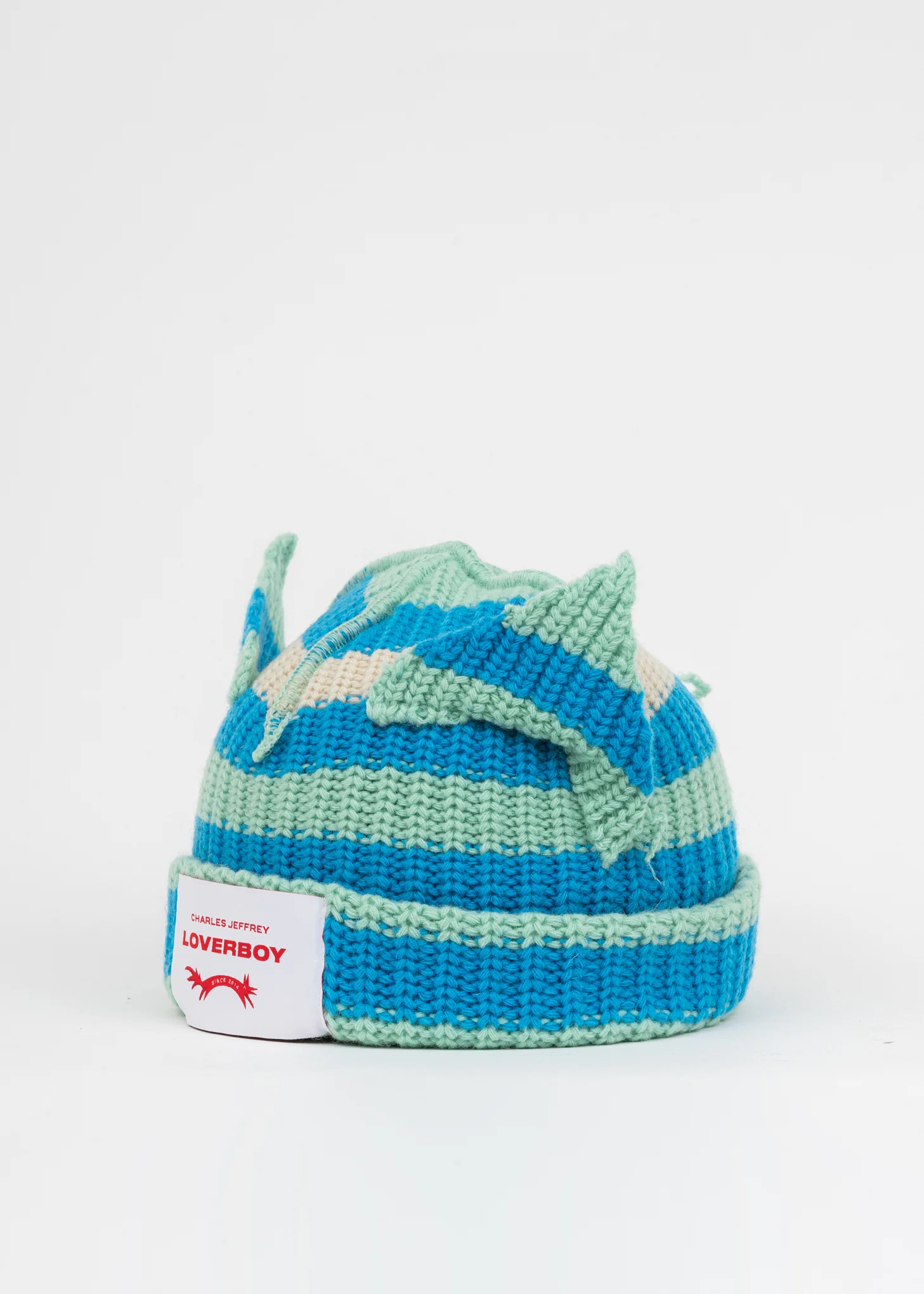 Multi Color Chunky Ears Beanie - Image 3