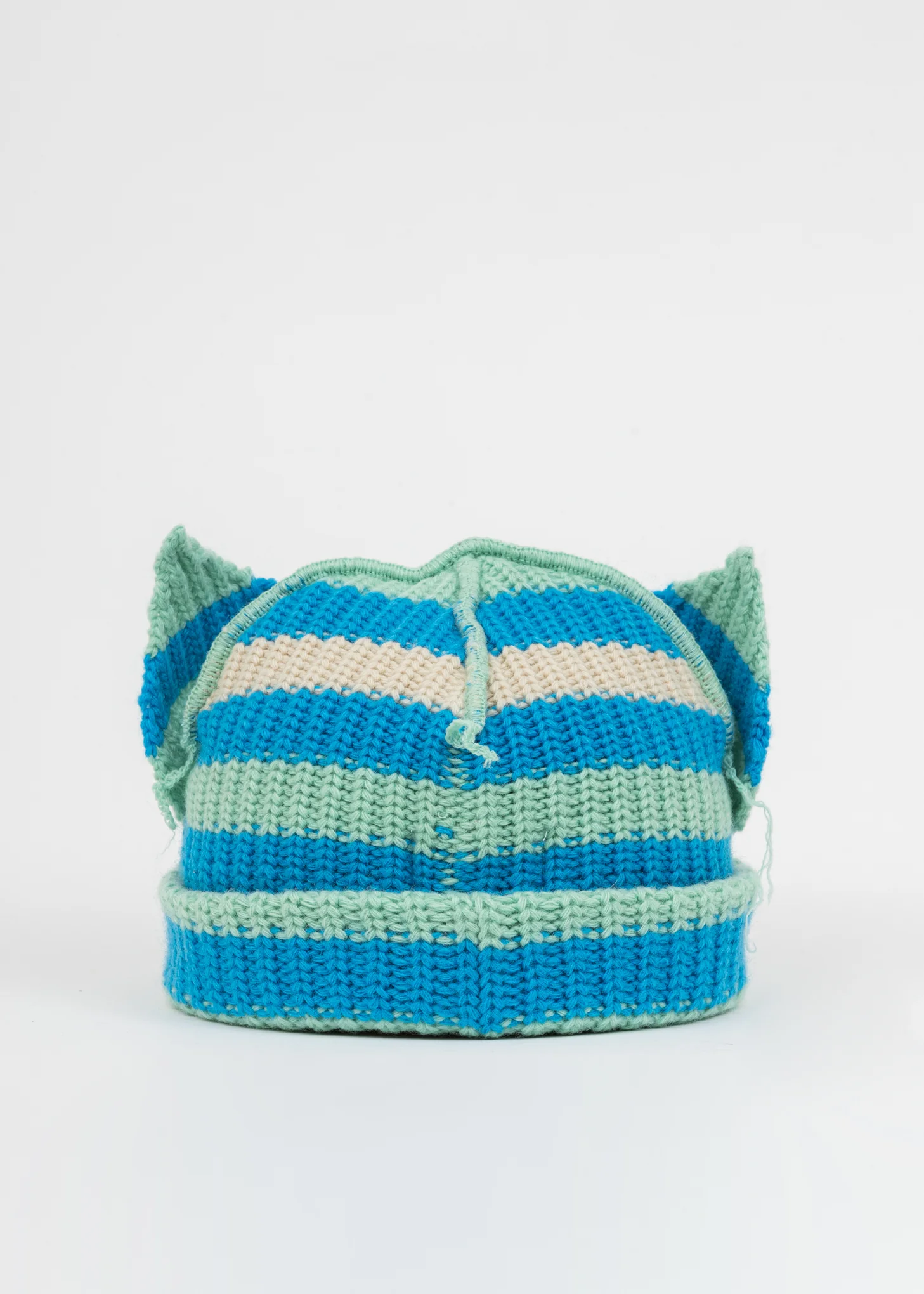 Multi Color Chunky Ears Beanie - Image 4