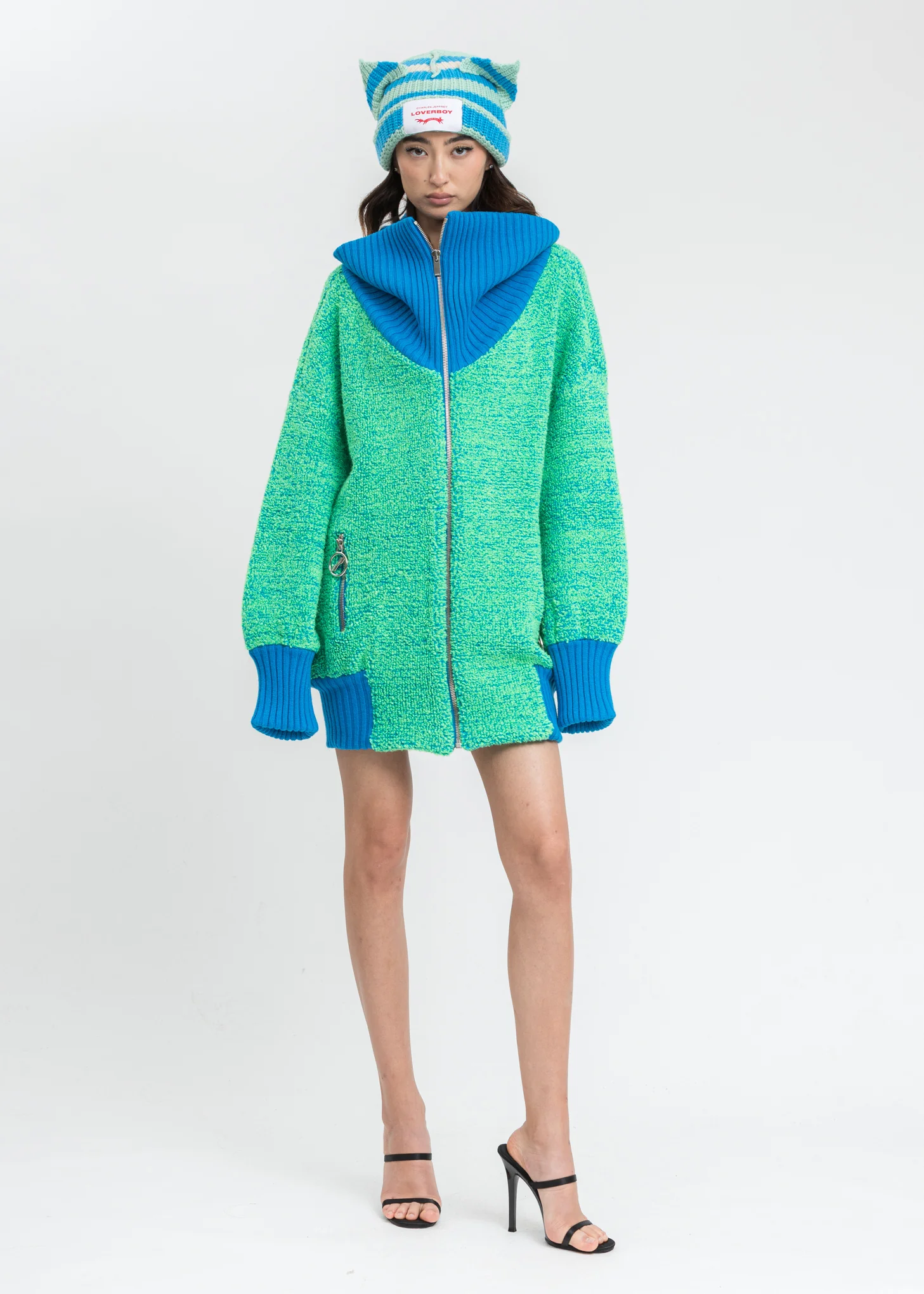 Multi Color Chunky Ears Beanie - Image 7