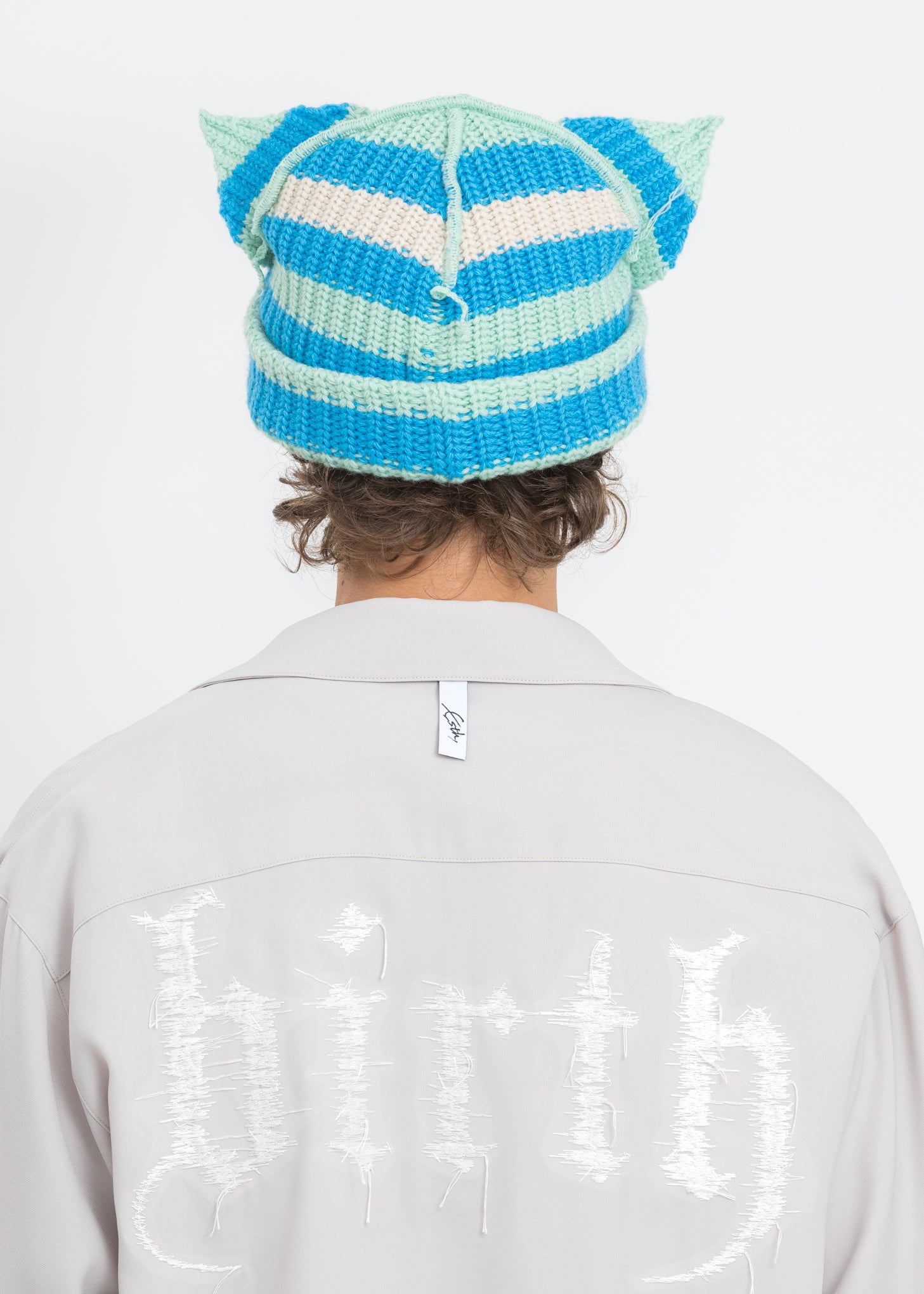 Multi Color Chunky Ears Beanie - Image 6