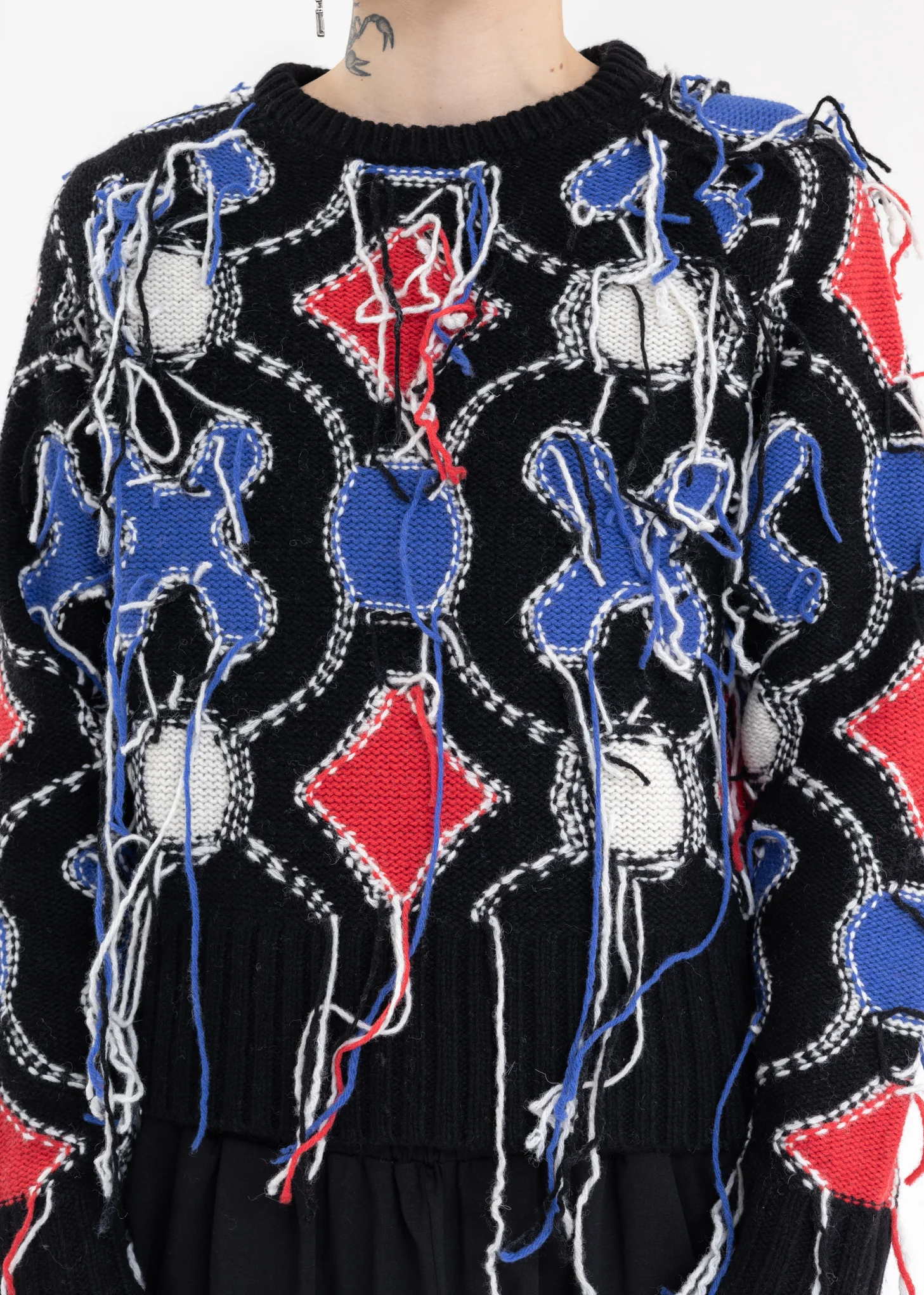 Multi Color GUDDLE TASSLE JUMPER - Image 4