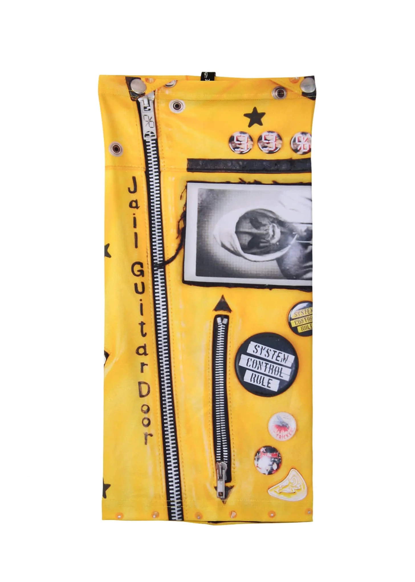 Mix Graphic Long Neckwarmer (YELLOW) - Image 2