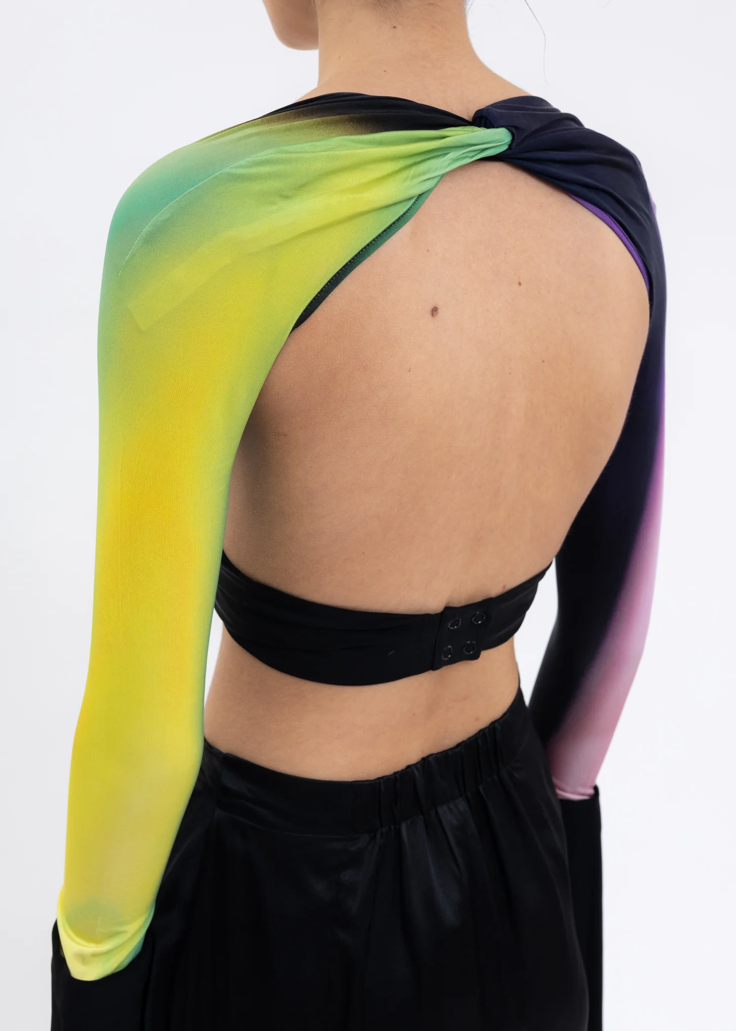 Multi Green And Purple Arm Sleeves - Image 2