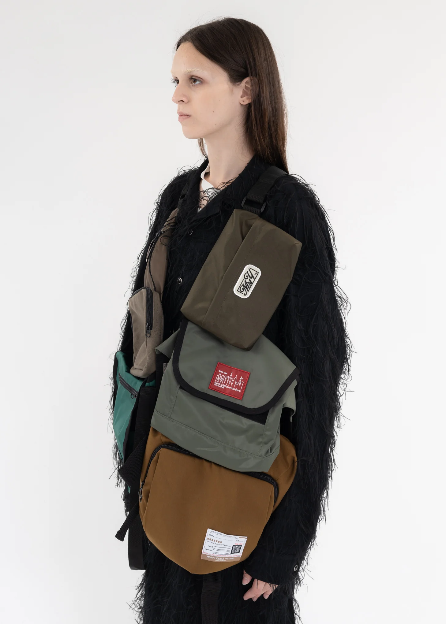 Multi Khaki Bag Vest - Image 3
