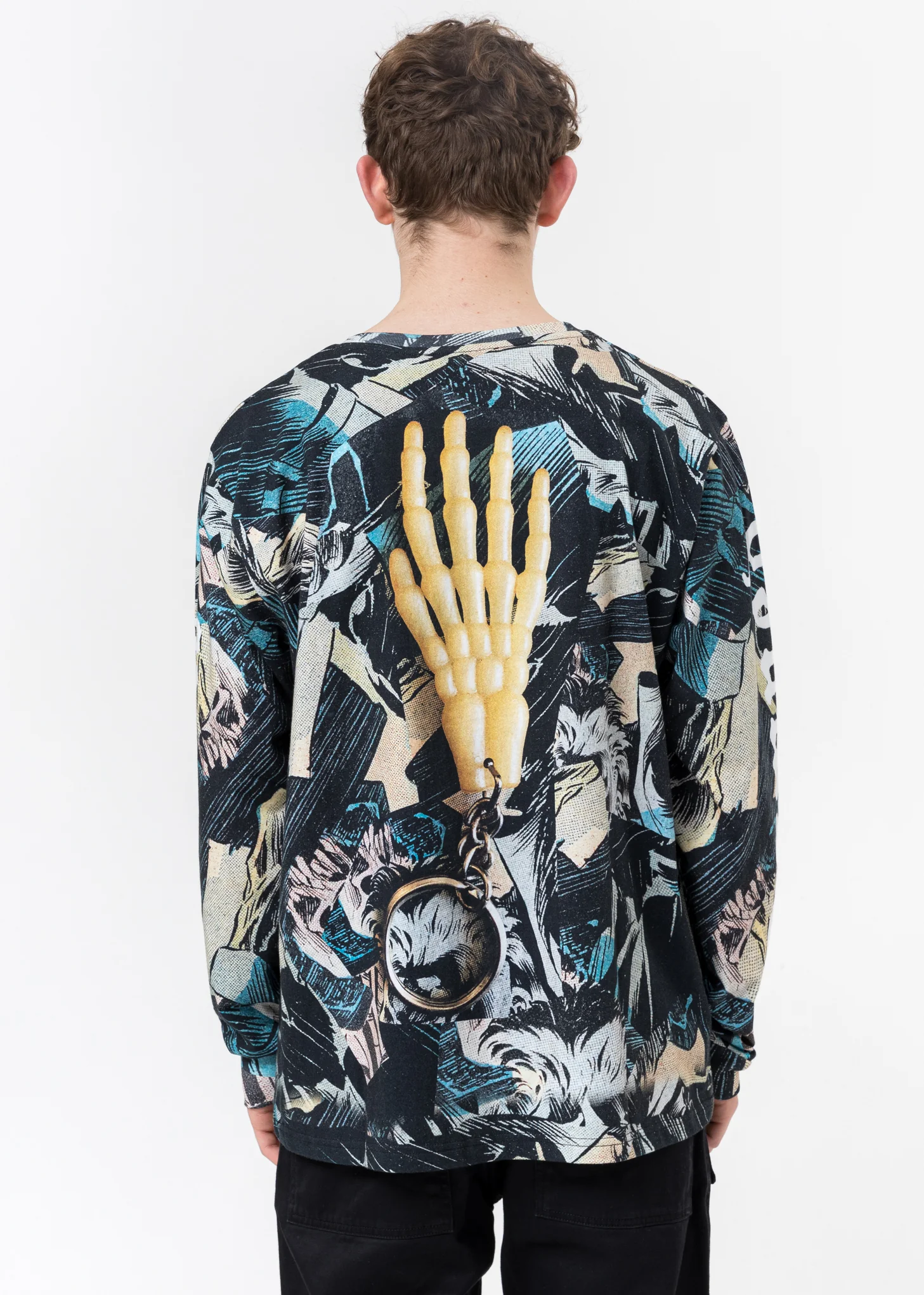 Multi Long Sleeve - Comic Digital Print - Image 2