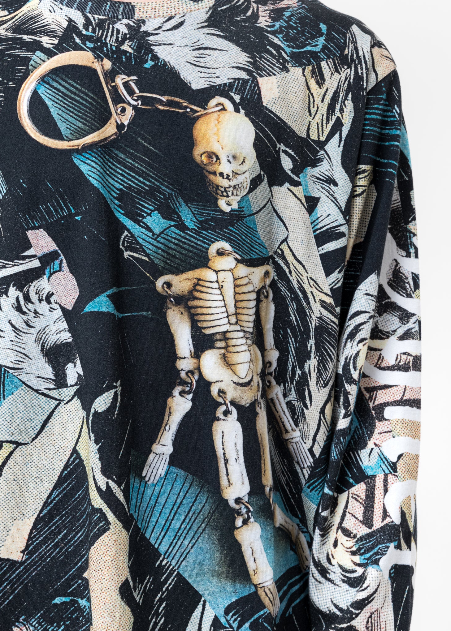 Multi Long Sleeve - Comic Digital Print - Image 5