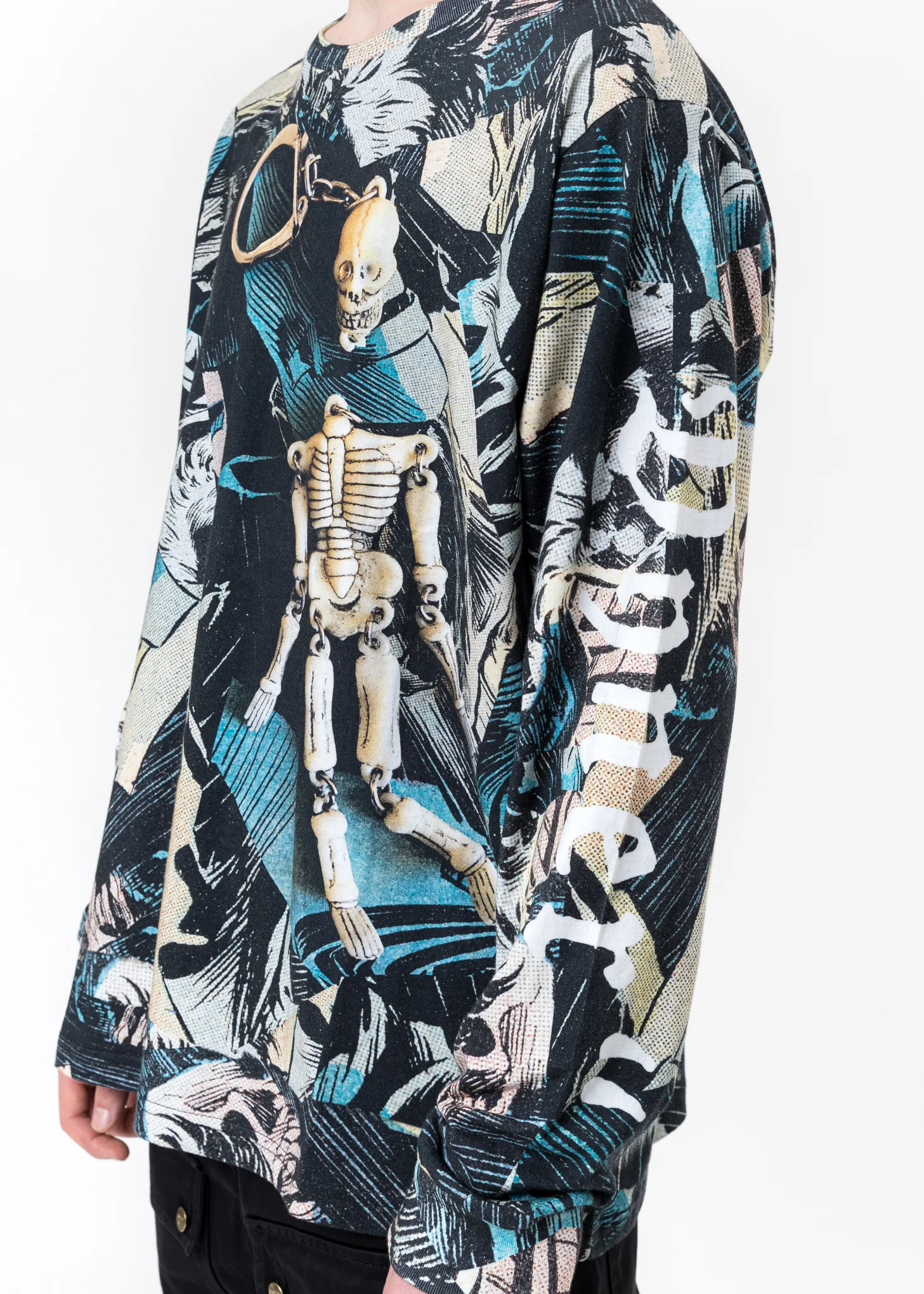 Multi Long Sleeve - Comic Digital Print - Image 6